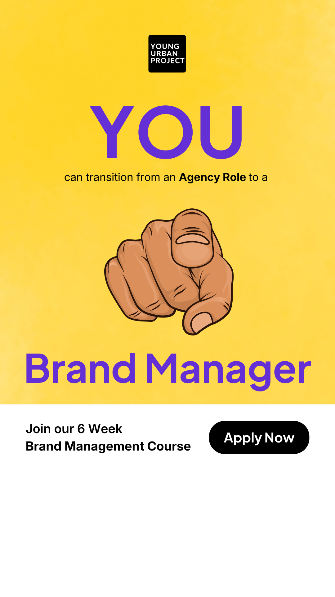 Young Urban Project Facebook ad