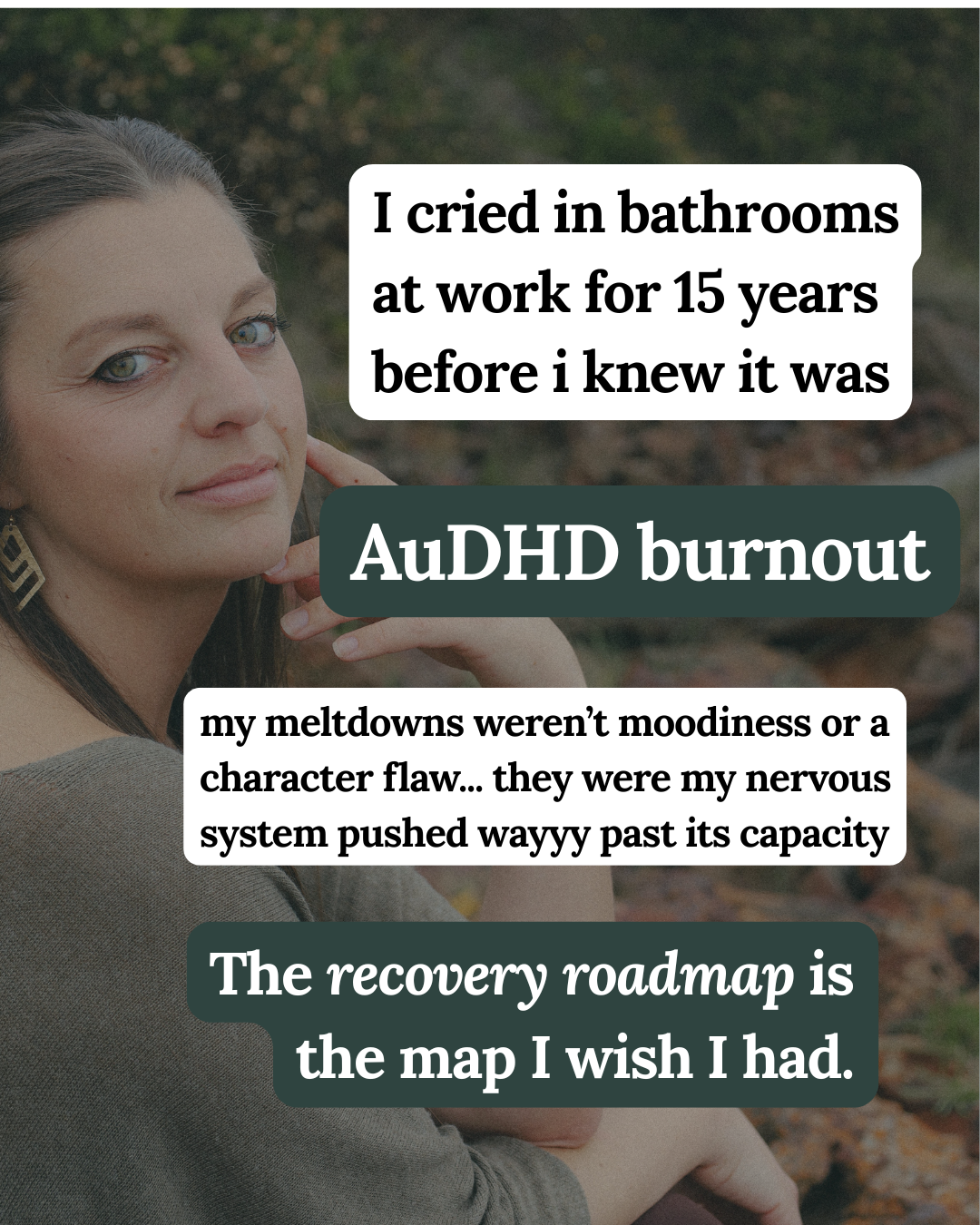 Audhd Burnout Recovery Facebook ad: build a life that fits your audhd brain