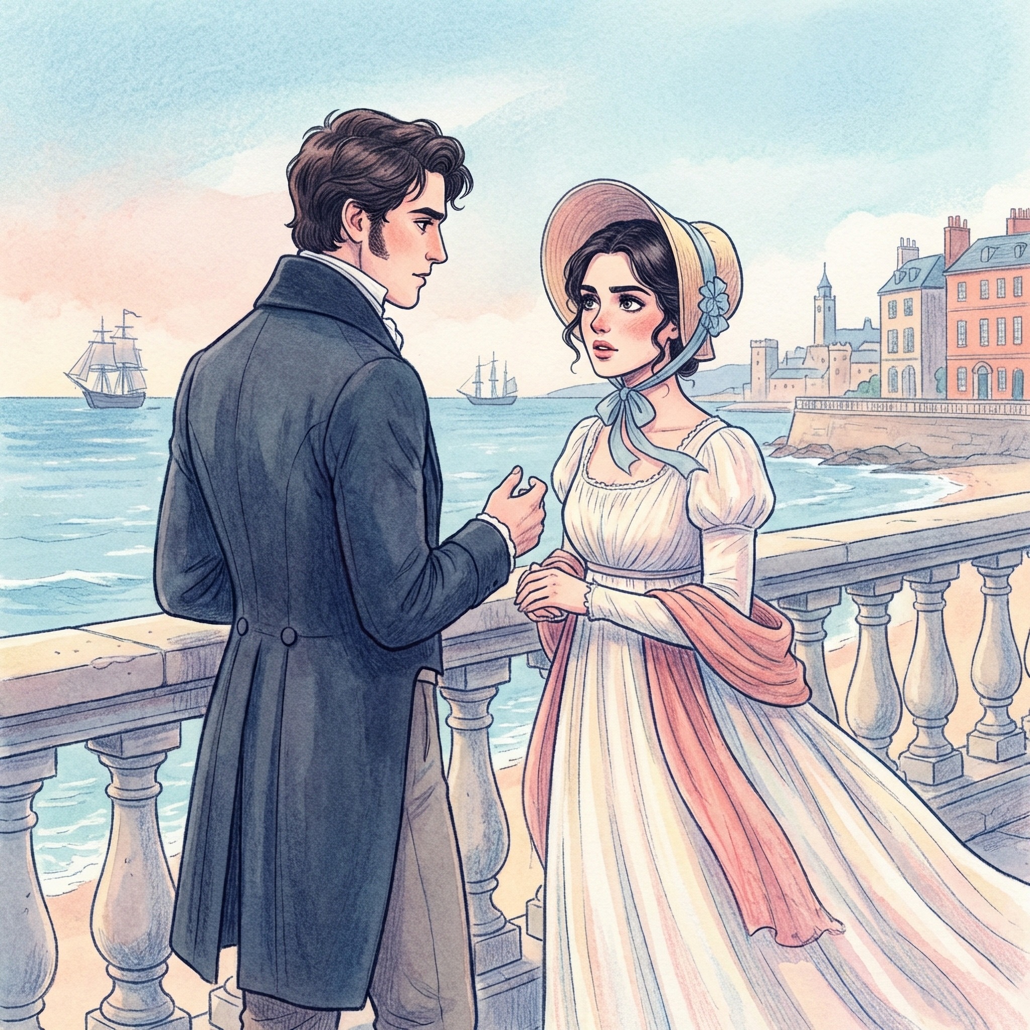 Jane Austen Fan Fiction Facebook ad
