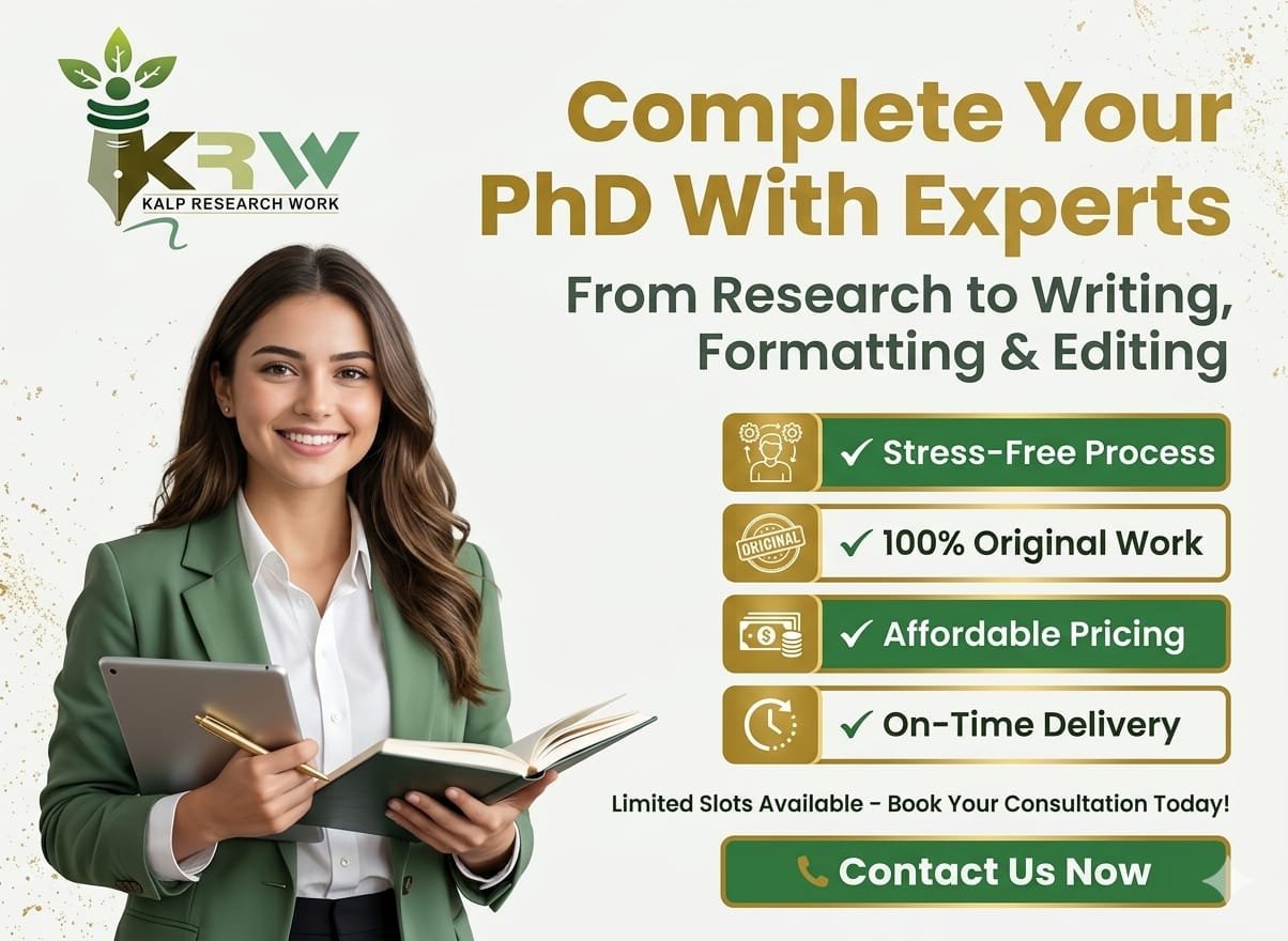 Kalp Research Work Facebook ad: Struggling to complete your PhD or thesis on…