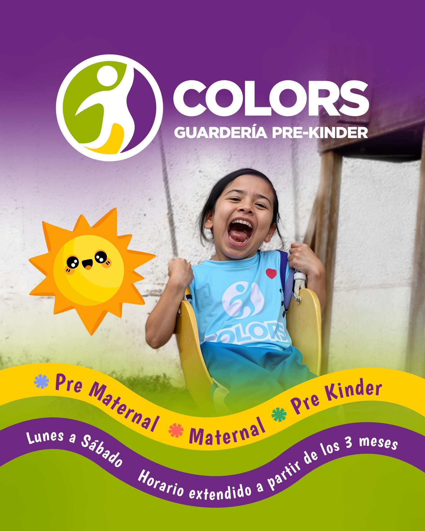 Colors Los Mochis Guardería Prekinder Facebook ad: Independencia y Bahia de Ohuira