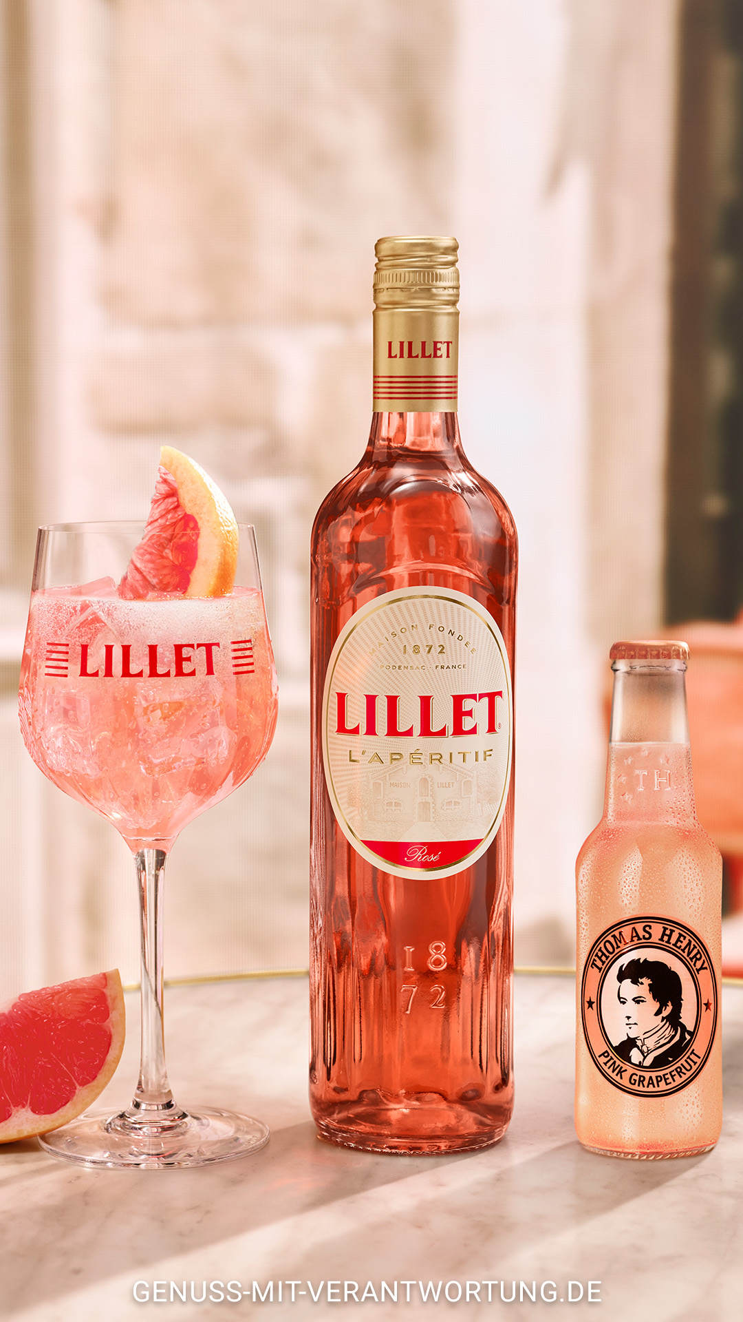 Lillet Facebook ad