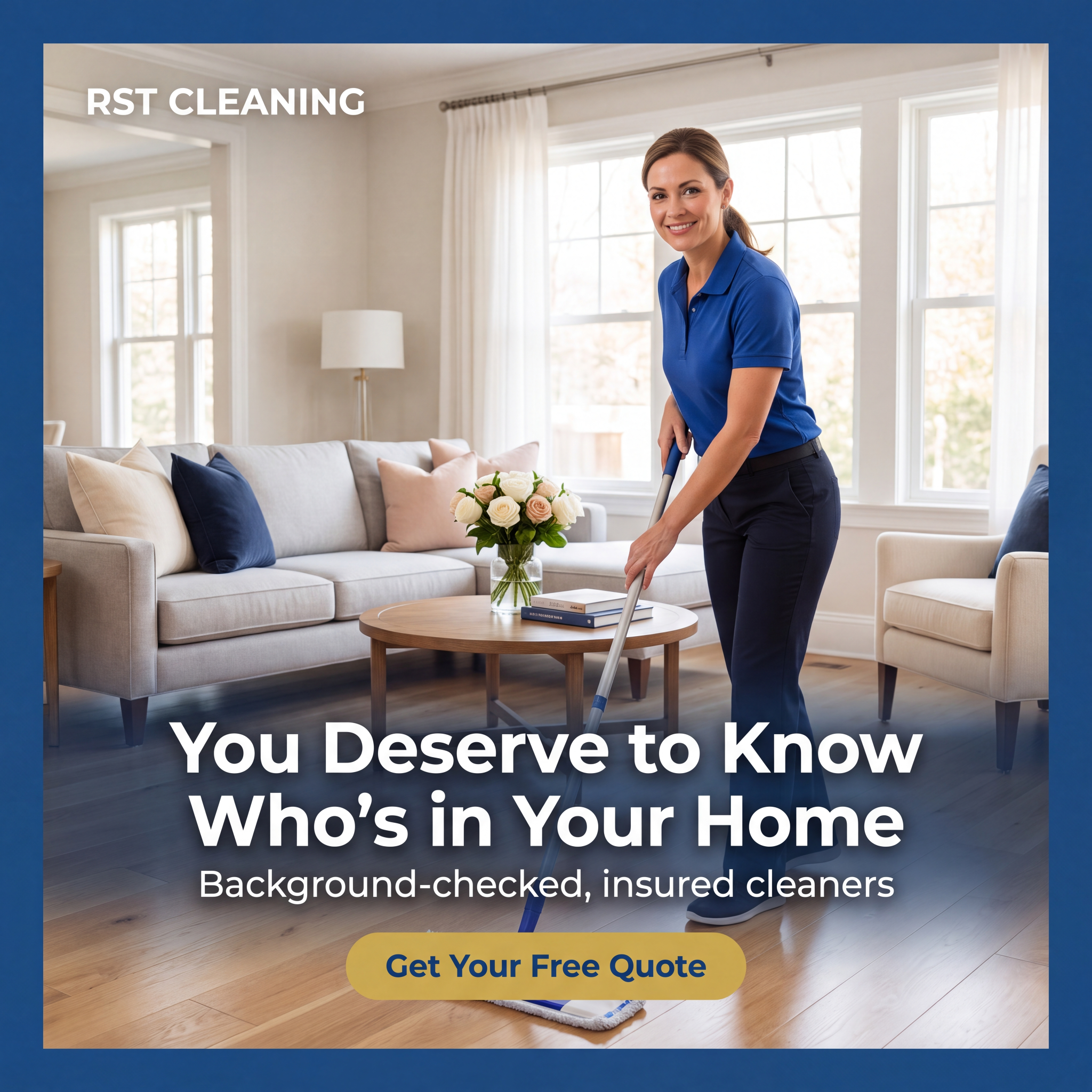 RST Cleaning LLC Facebook ad from Jul 6, 2026