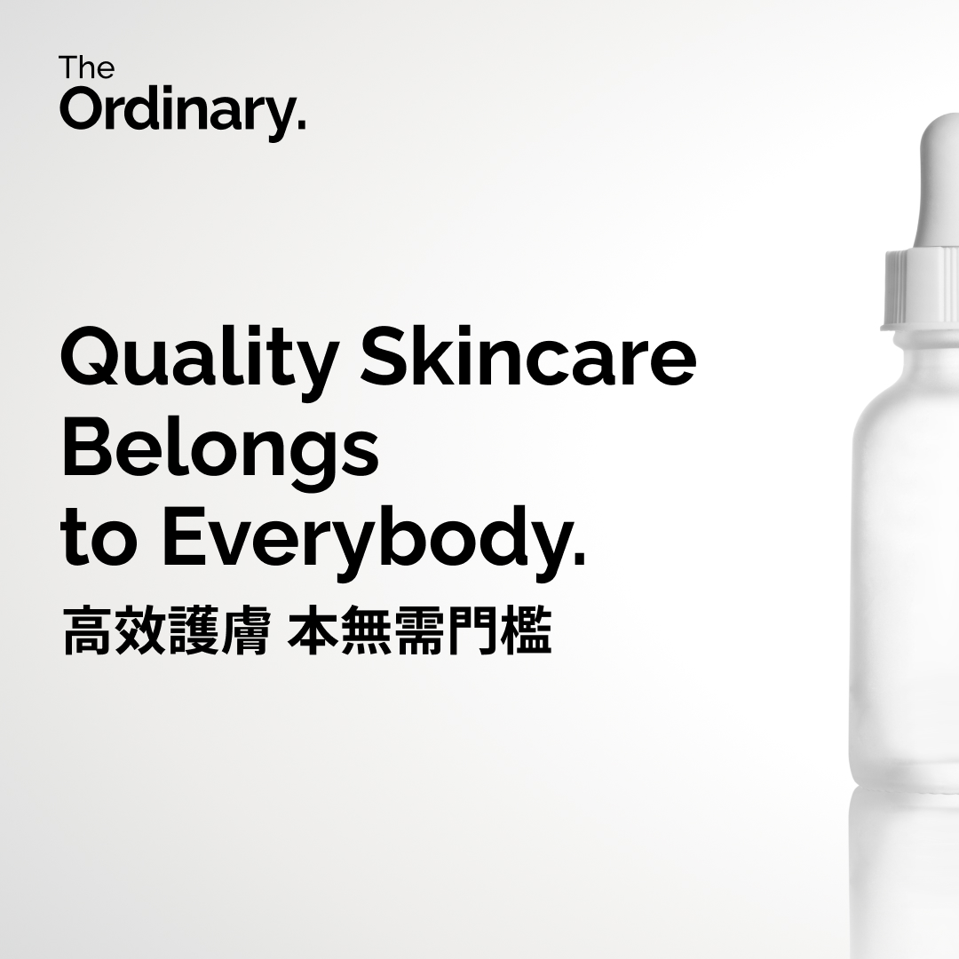 The Ordinary Facebook ad