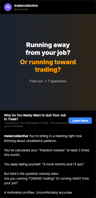 Tradris Facebook ad