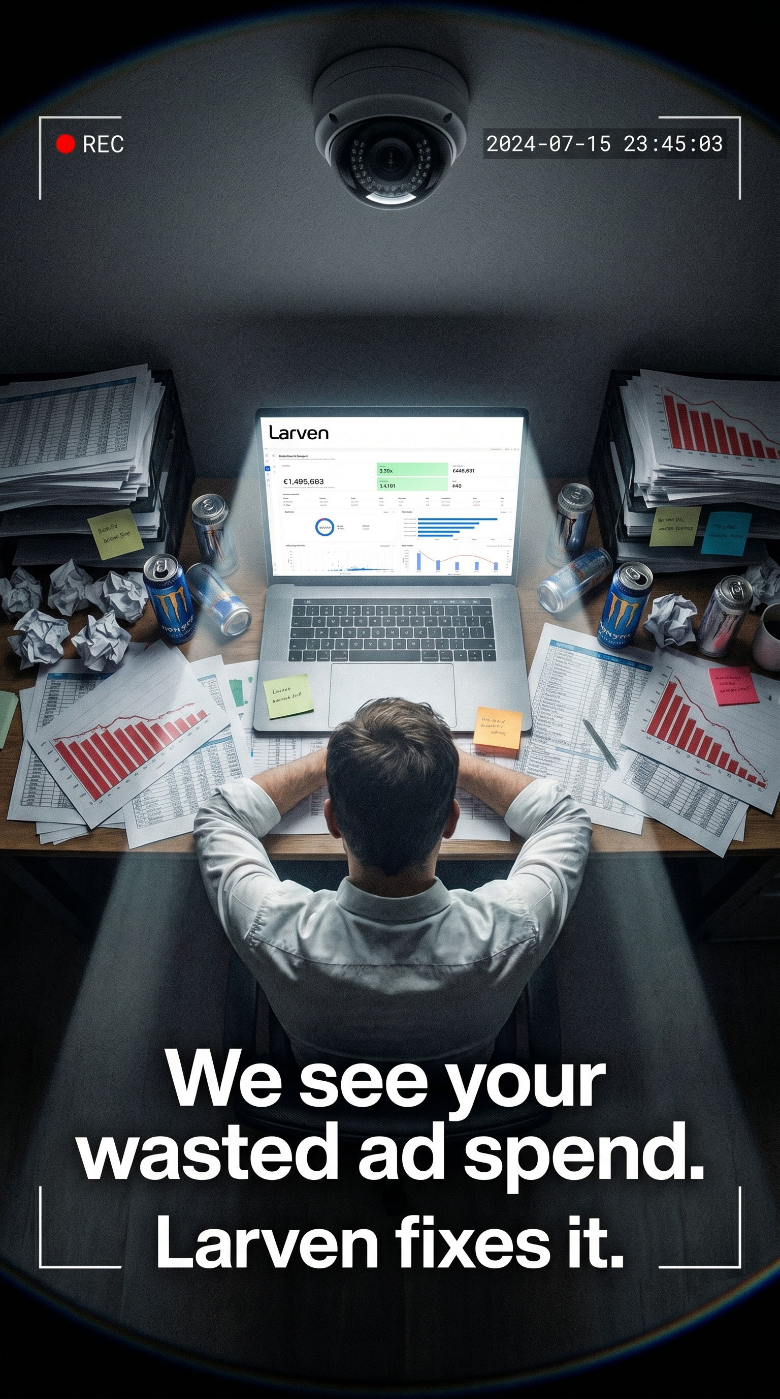 Larven AI Facebook ad