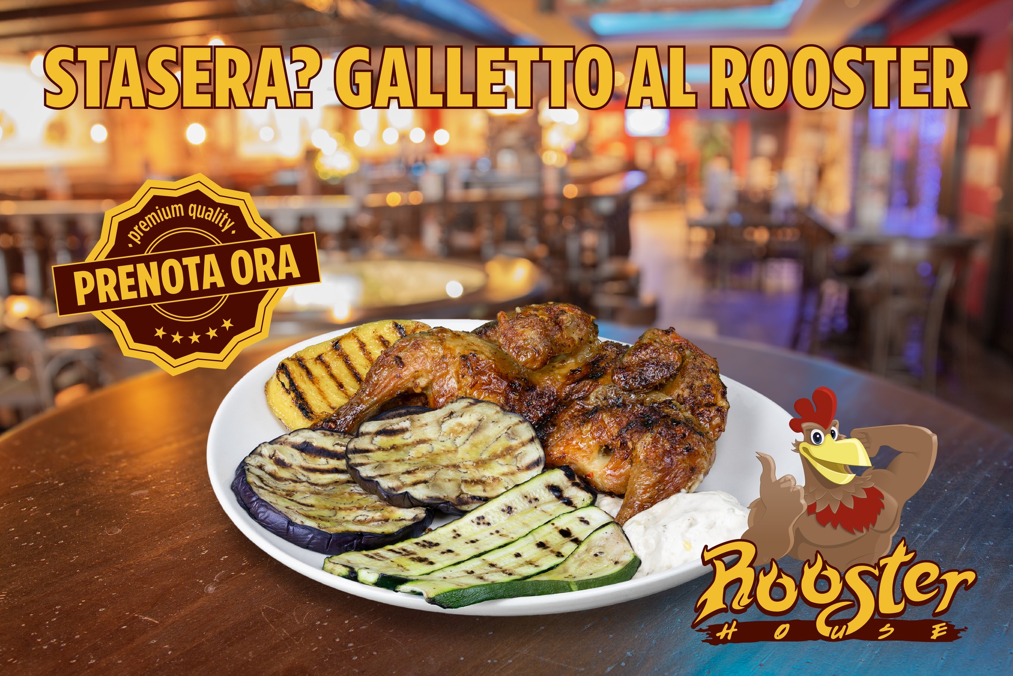 Rooster House vicenza - ovest Facebook ad: STASERA COSA MANGIAMO?