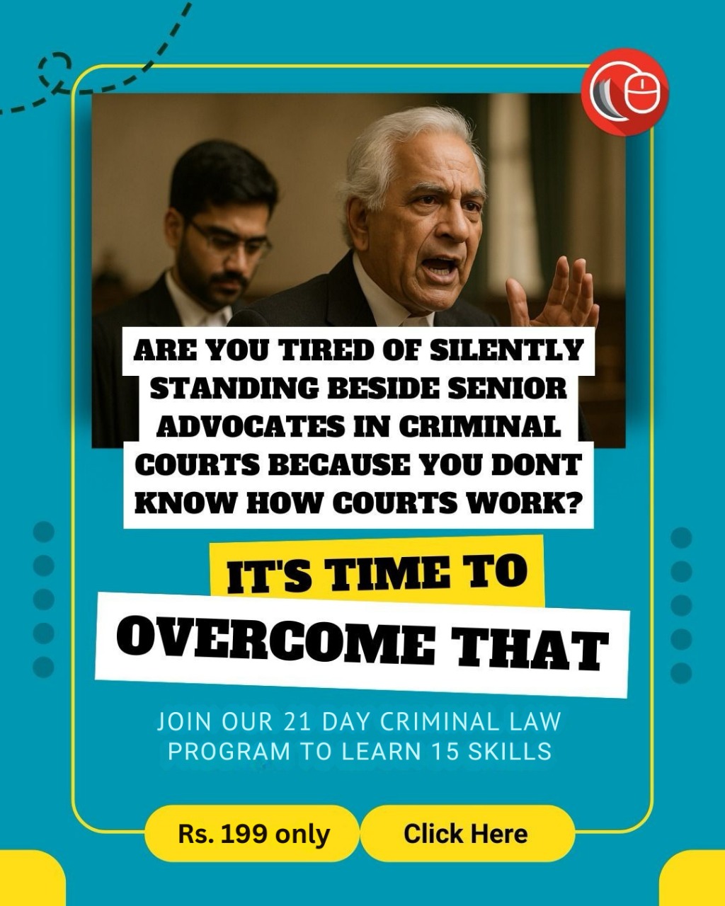LawSikho Facebook ad