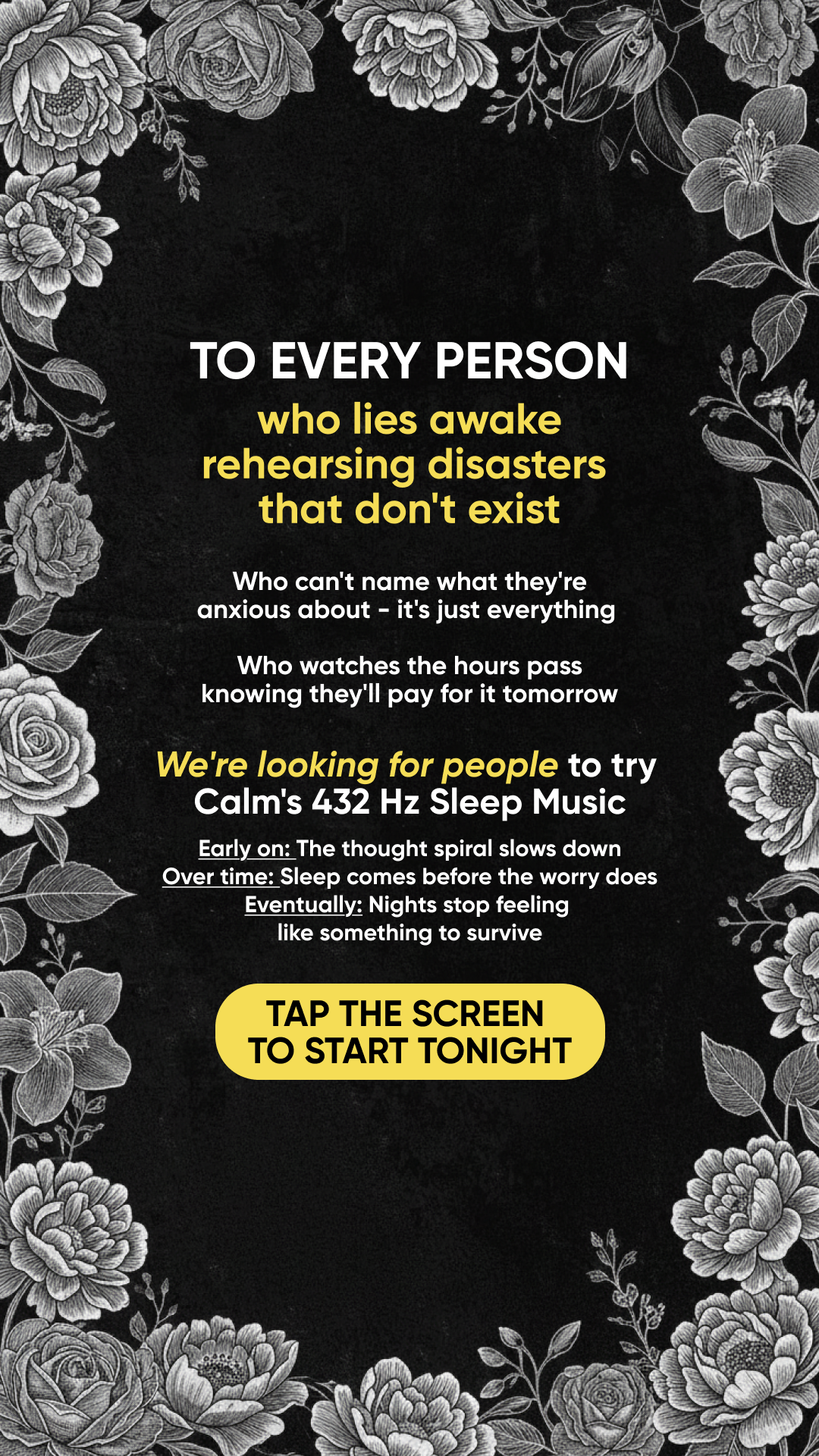 Calm Facebook ad