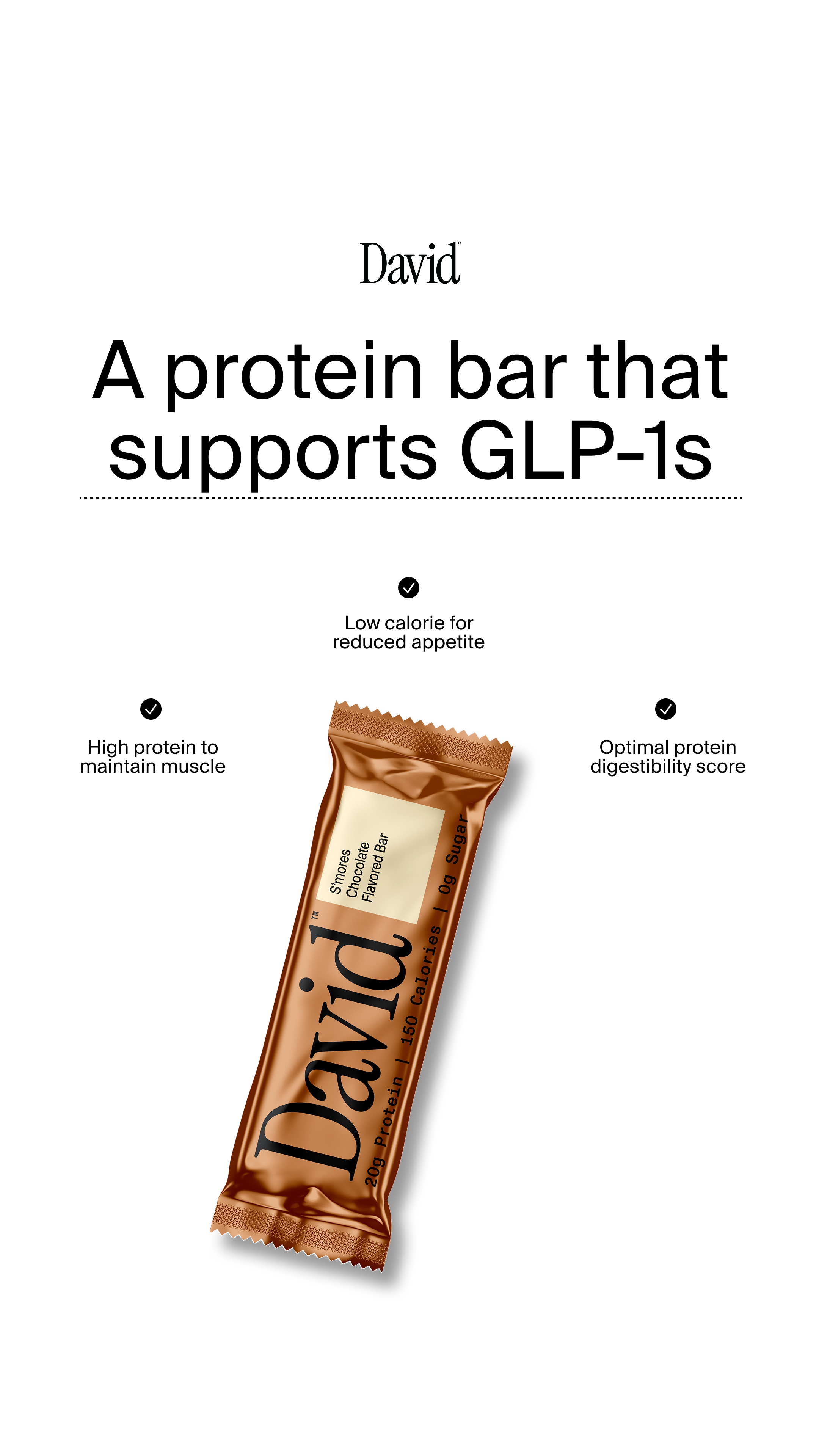 David Protein Facebook ad