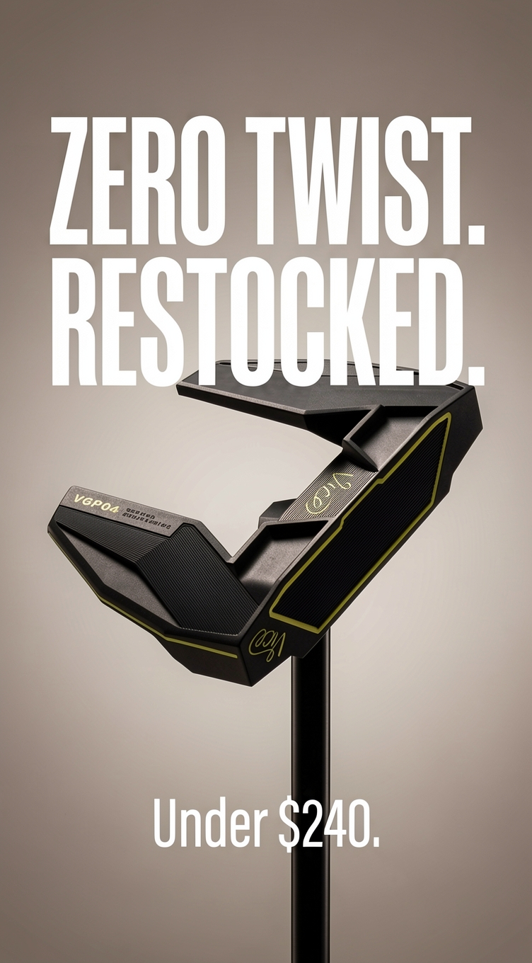 Vice Golf Facebook ad: Zero Twist Putters