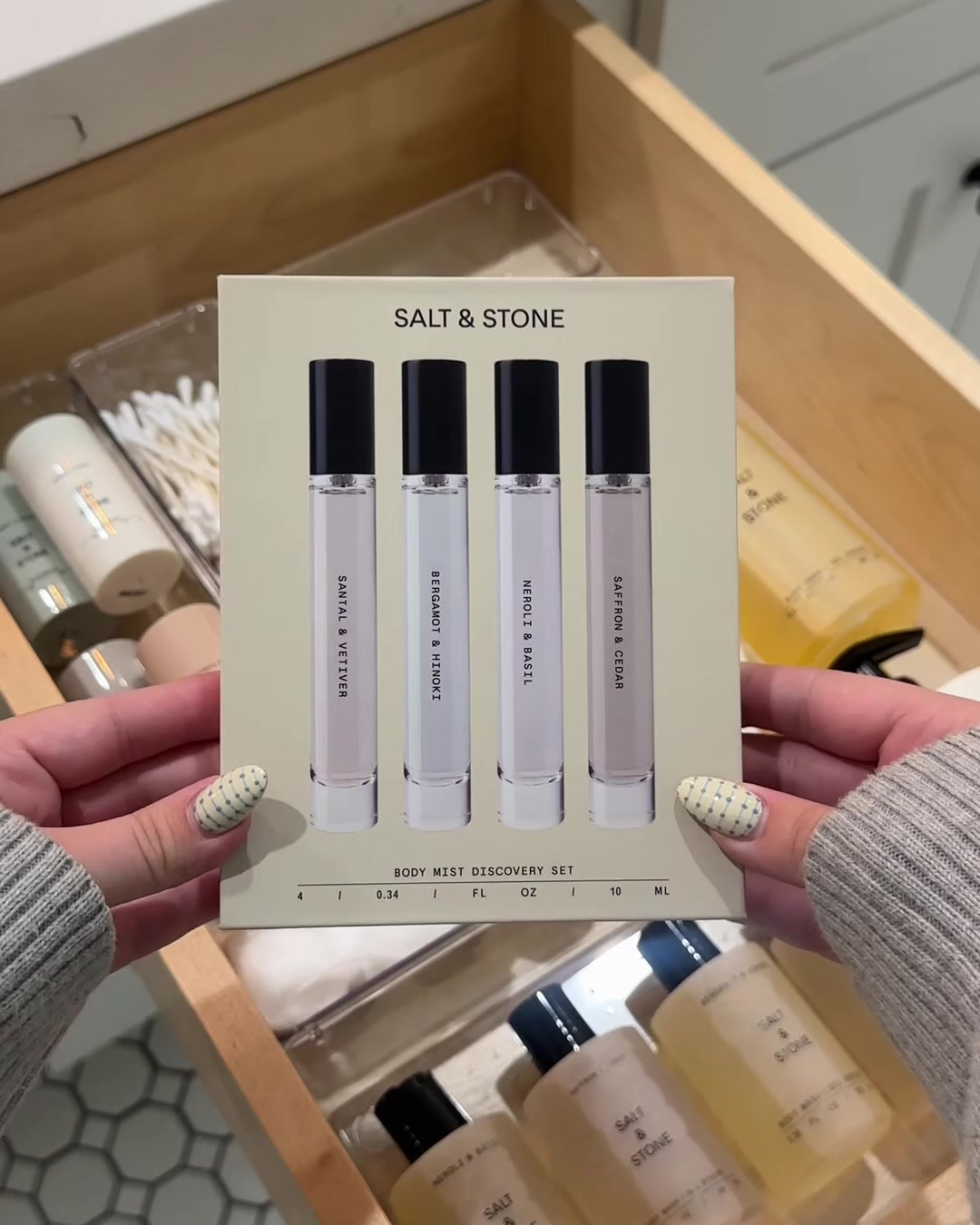 SALT & STONE Facebook ad: Get the Mini Body Mist Set