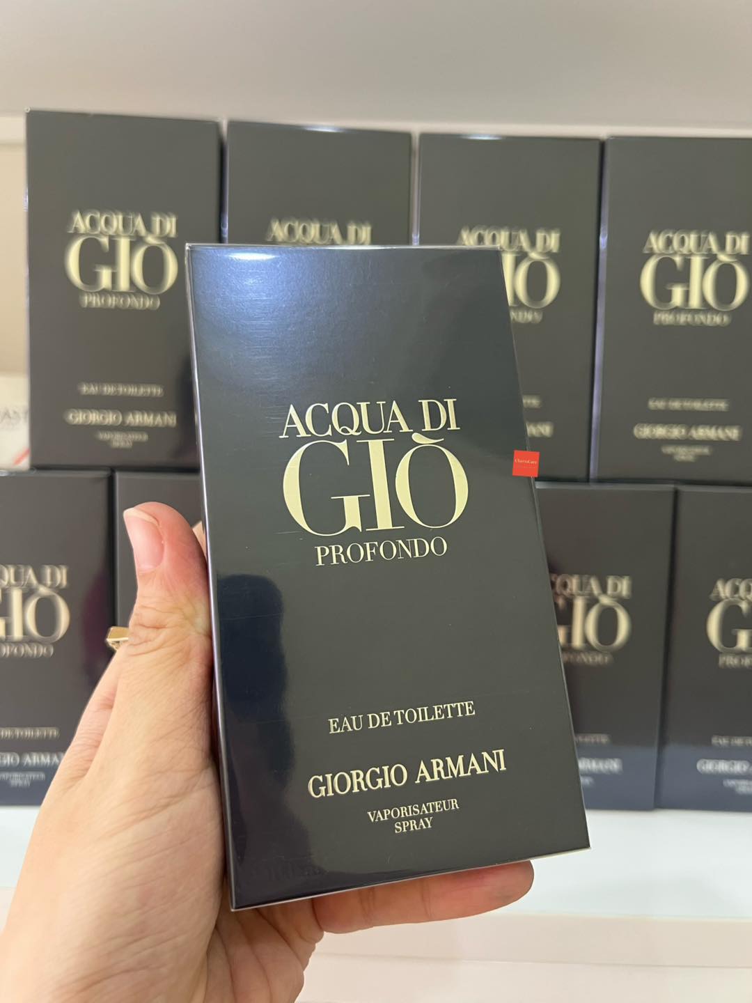 CharmCare Facebook ad: GIORGIO ARMANI, ACQUA DI GIÒ PROFONDO EDT