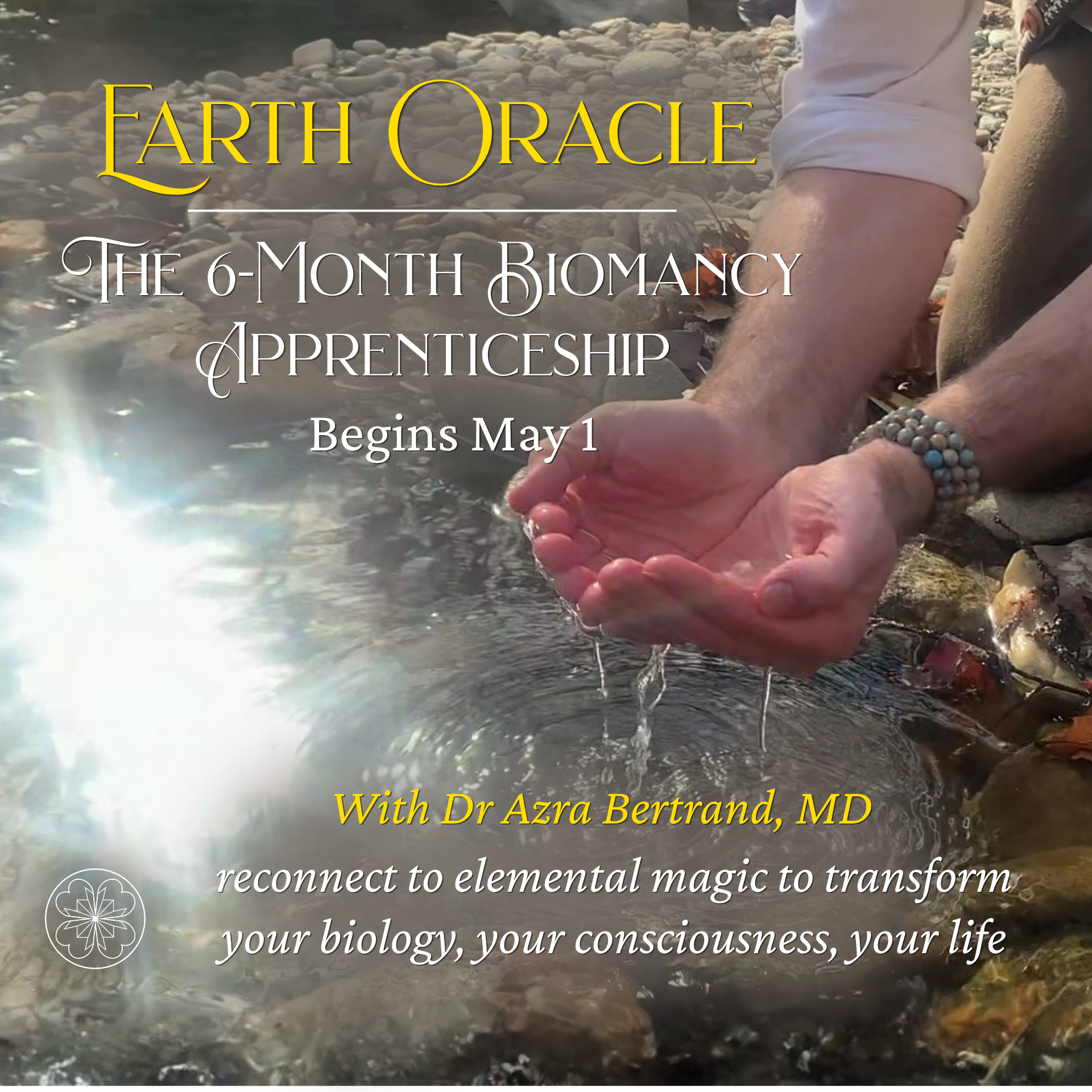 Biomancy Facebook ad: An Eco-Spiritual Apprenticeship