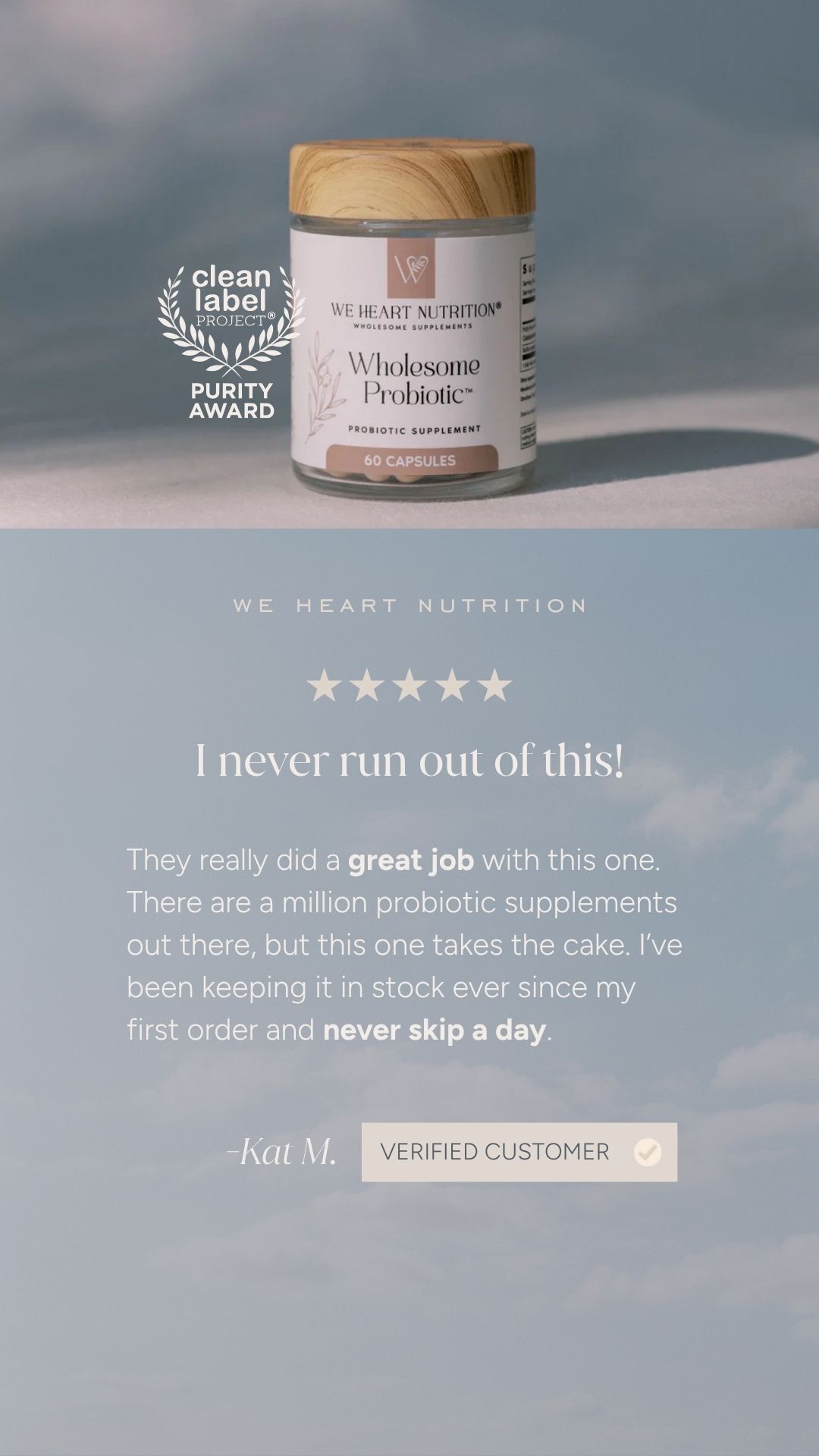 We Heart Nutrition Facebook ad