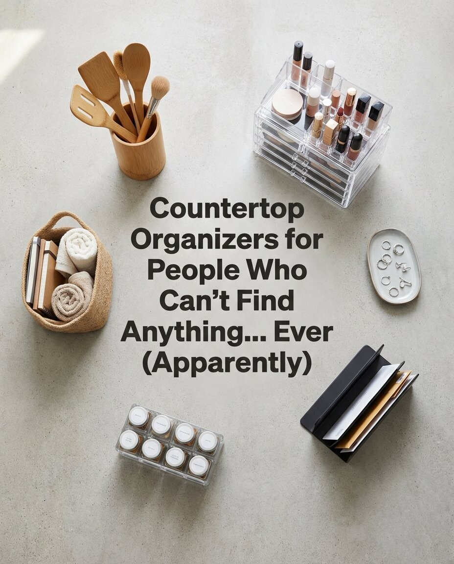 Deal Finder CA Facebook ad: Countertop Organizers That Save Space!