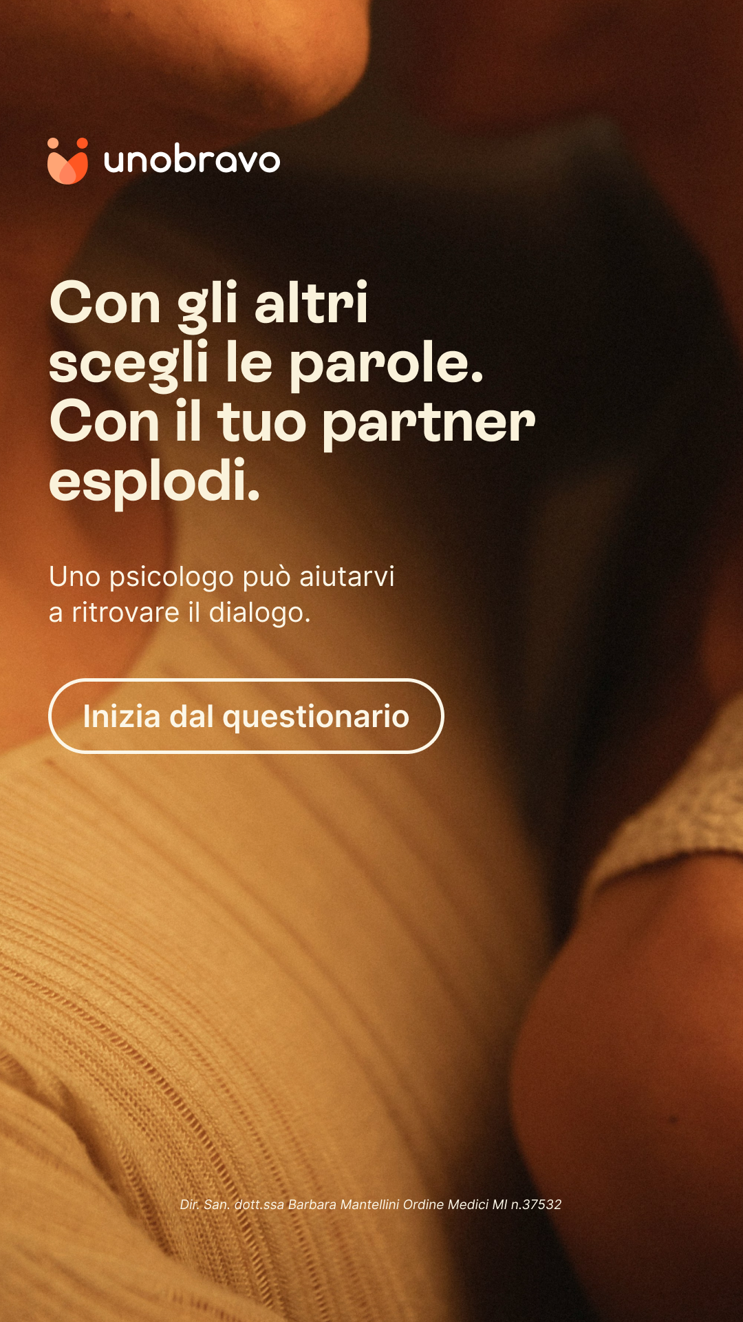 Unobravo Facebook ad
