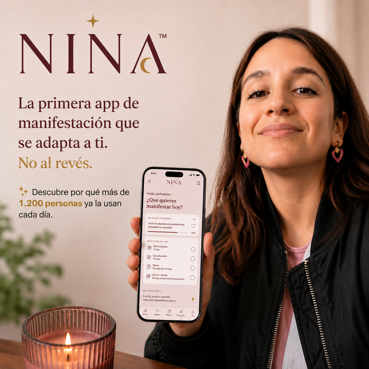 Rocio Justel  Facebook ad