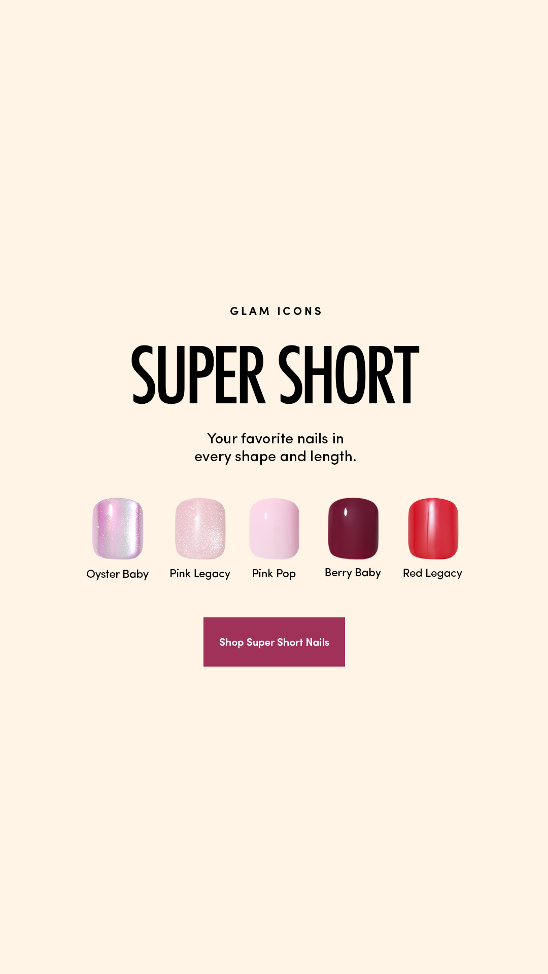 Glamnetic Facebook ad