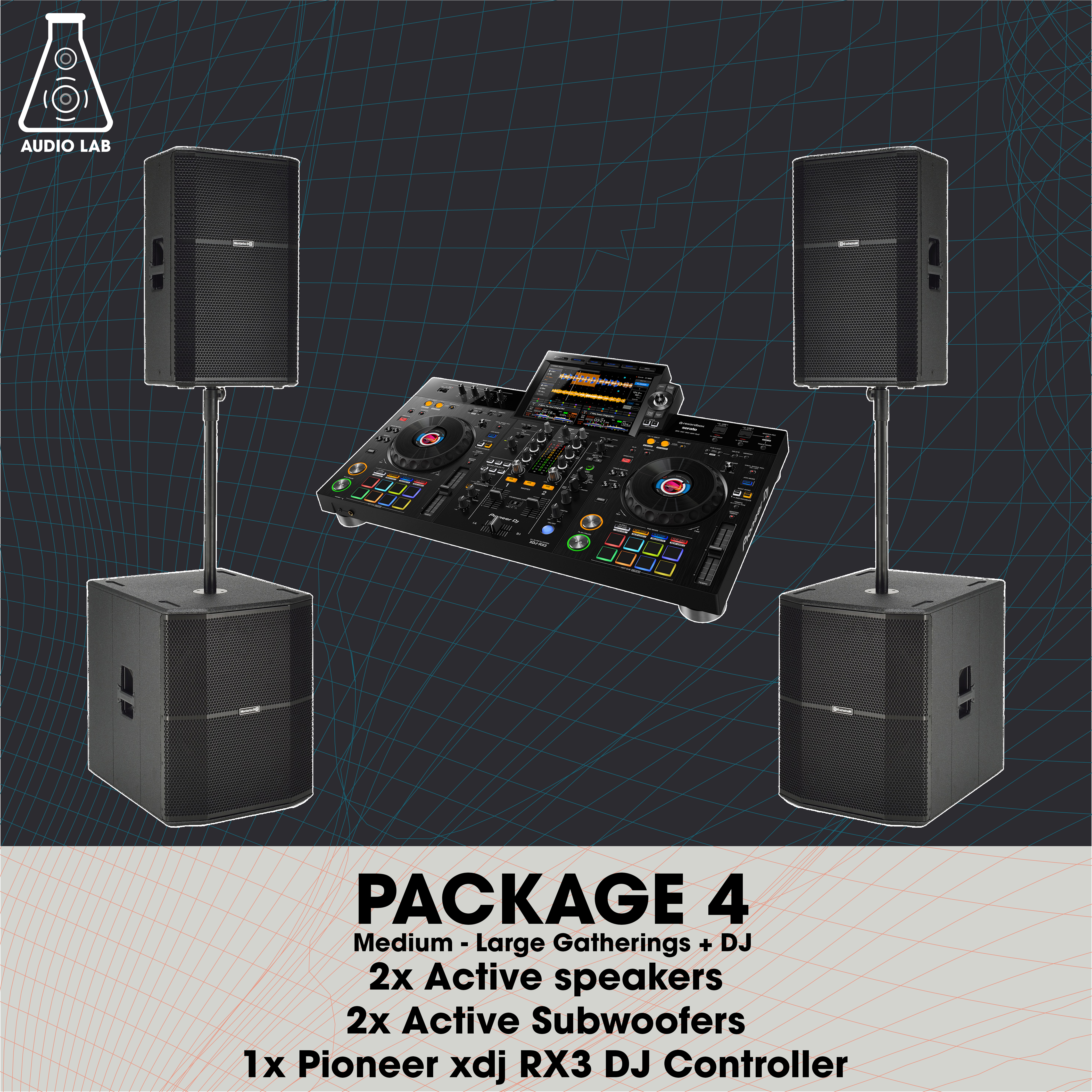 Audio Lab Facebook ad
