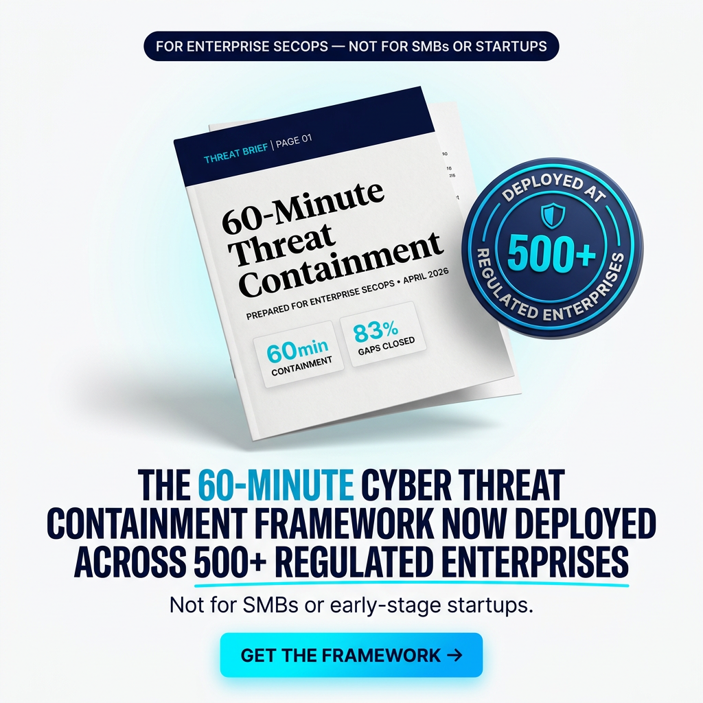 Shieldwatch Facebook ad: 3 Ways to Contain Cyber Threats in Under 1 Hour