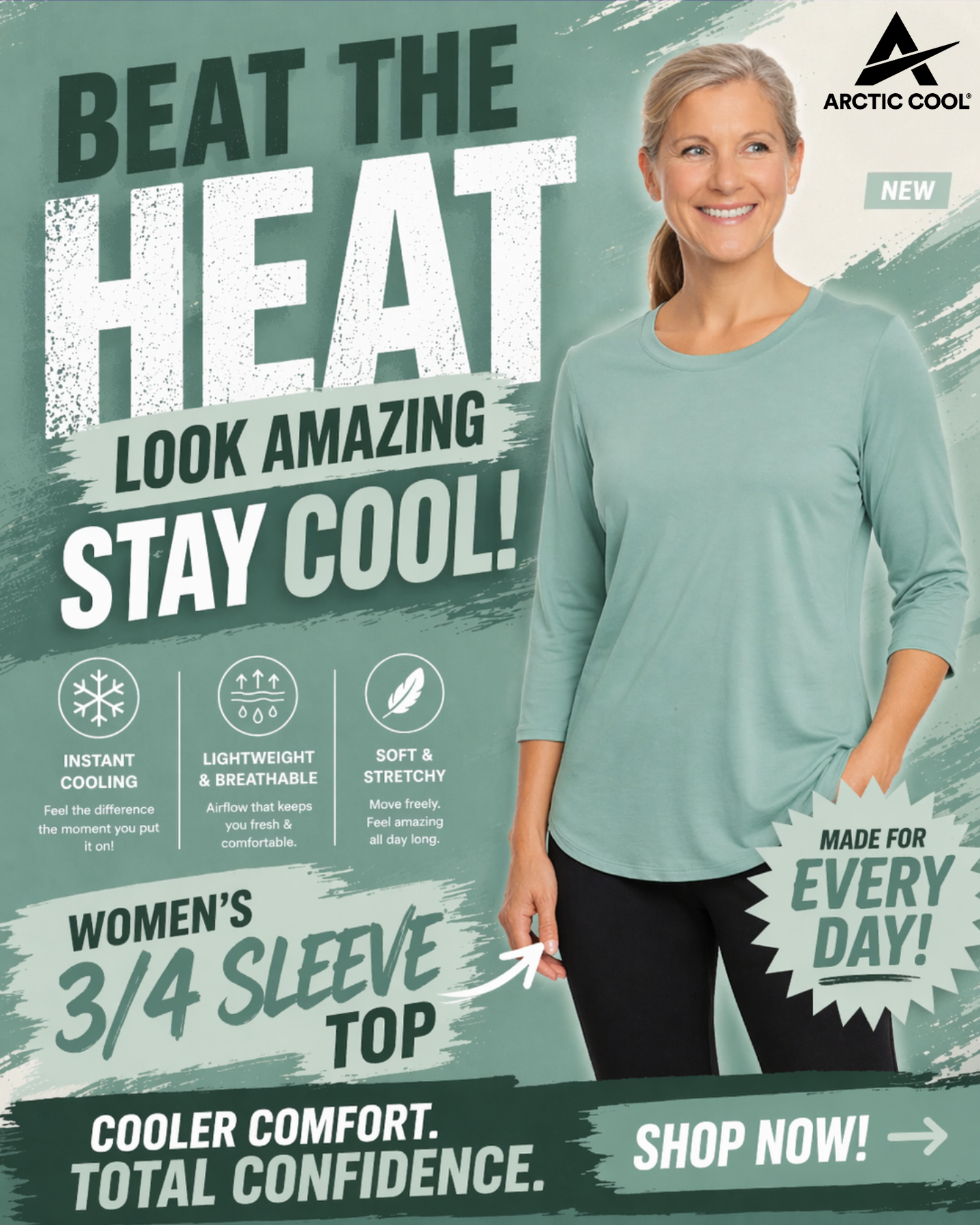 Arctic Cool Facebook ad