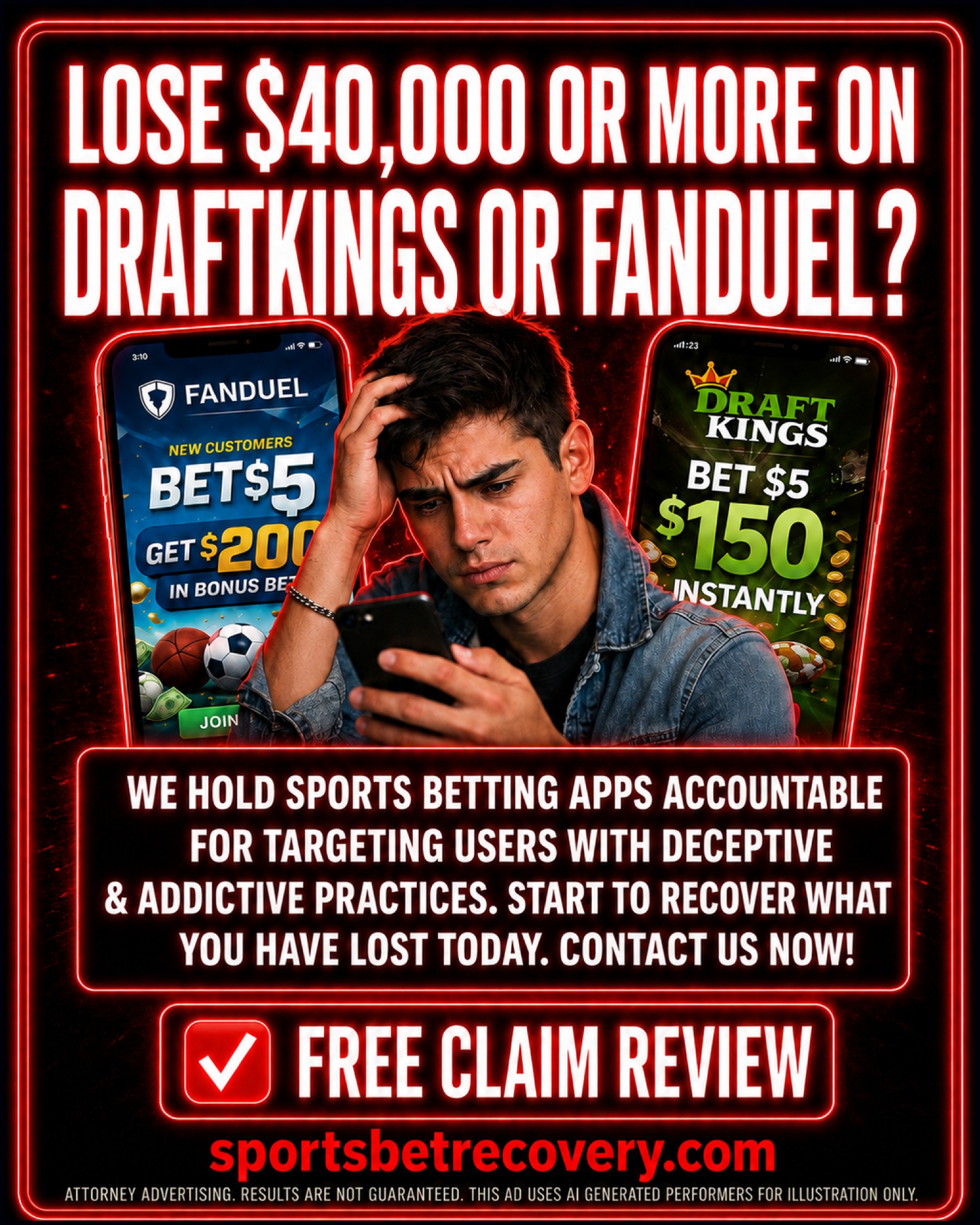 Injury Help Direct Facebook ad