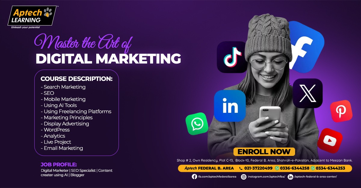 Aptech Learning F.B Area Facebook ad from Jul 3, 2026