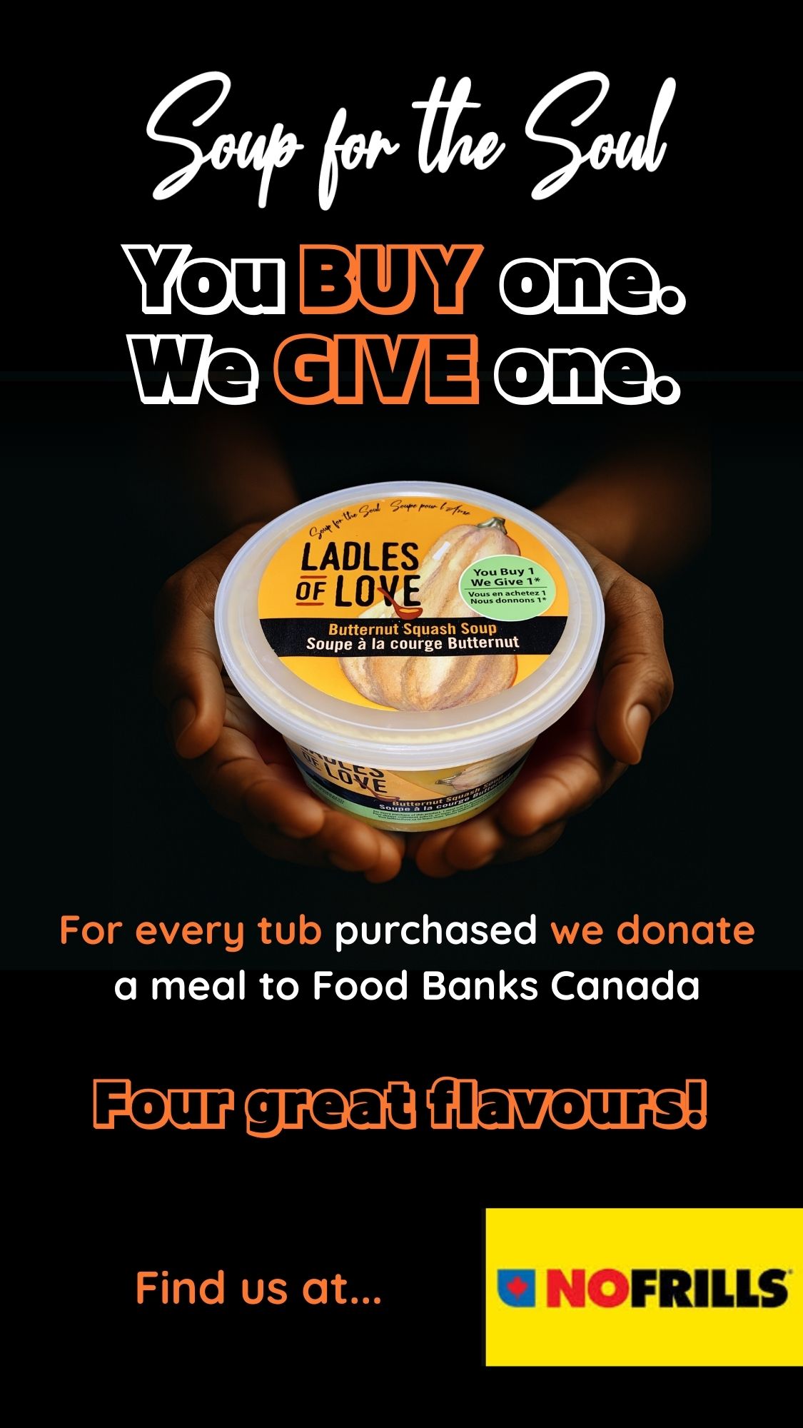 Ladles of Love Canada Facebook ad from Jan 29, 2026