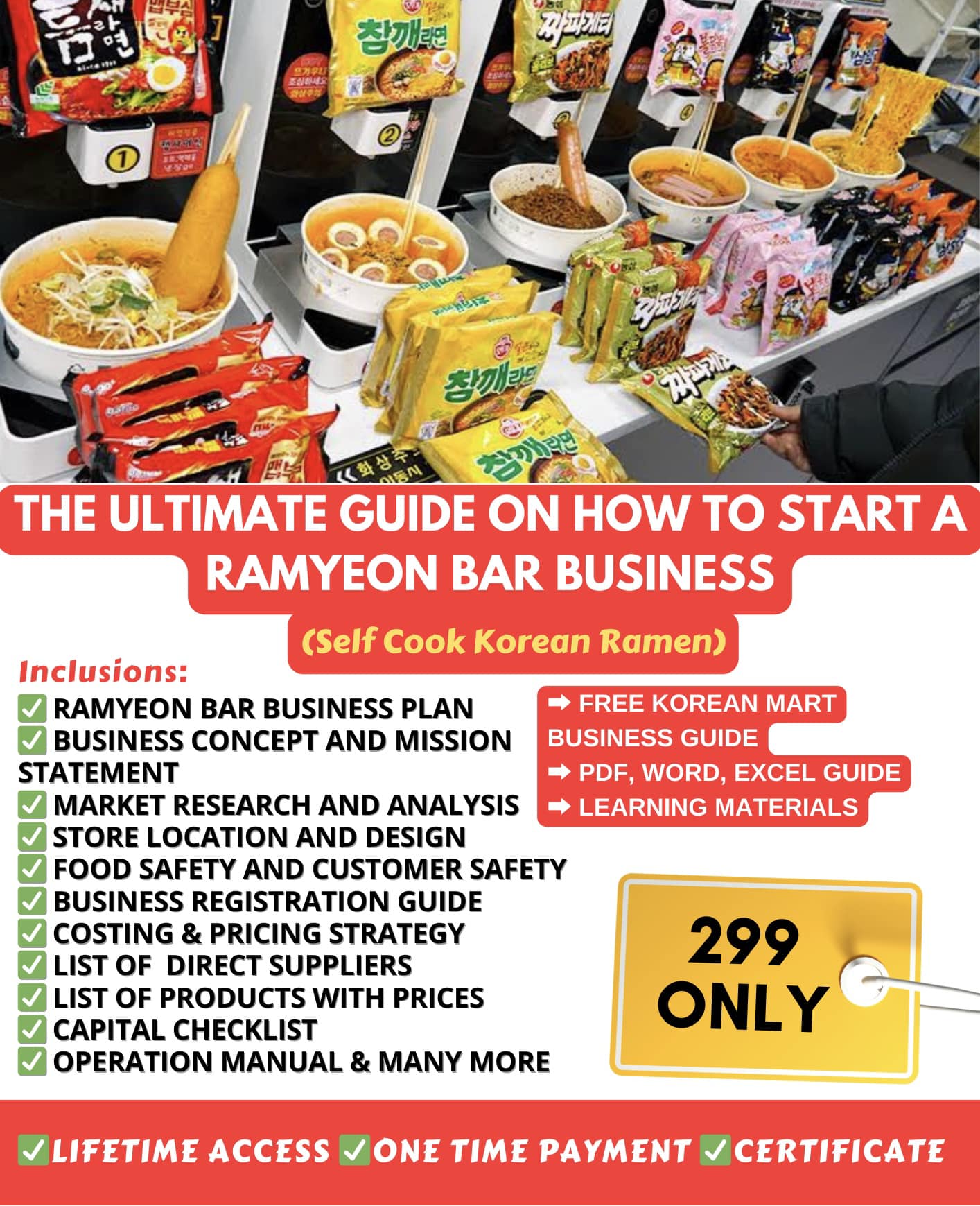Ramyeon Bar Business PH Facebook ad: Ready to turn your entrepreneurial dreams into reality?