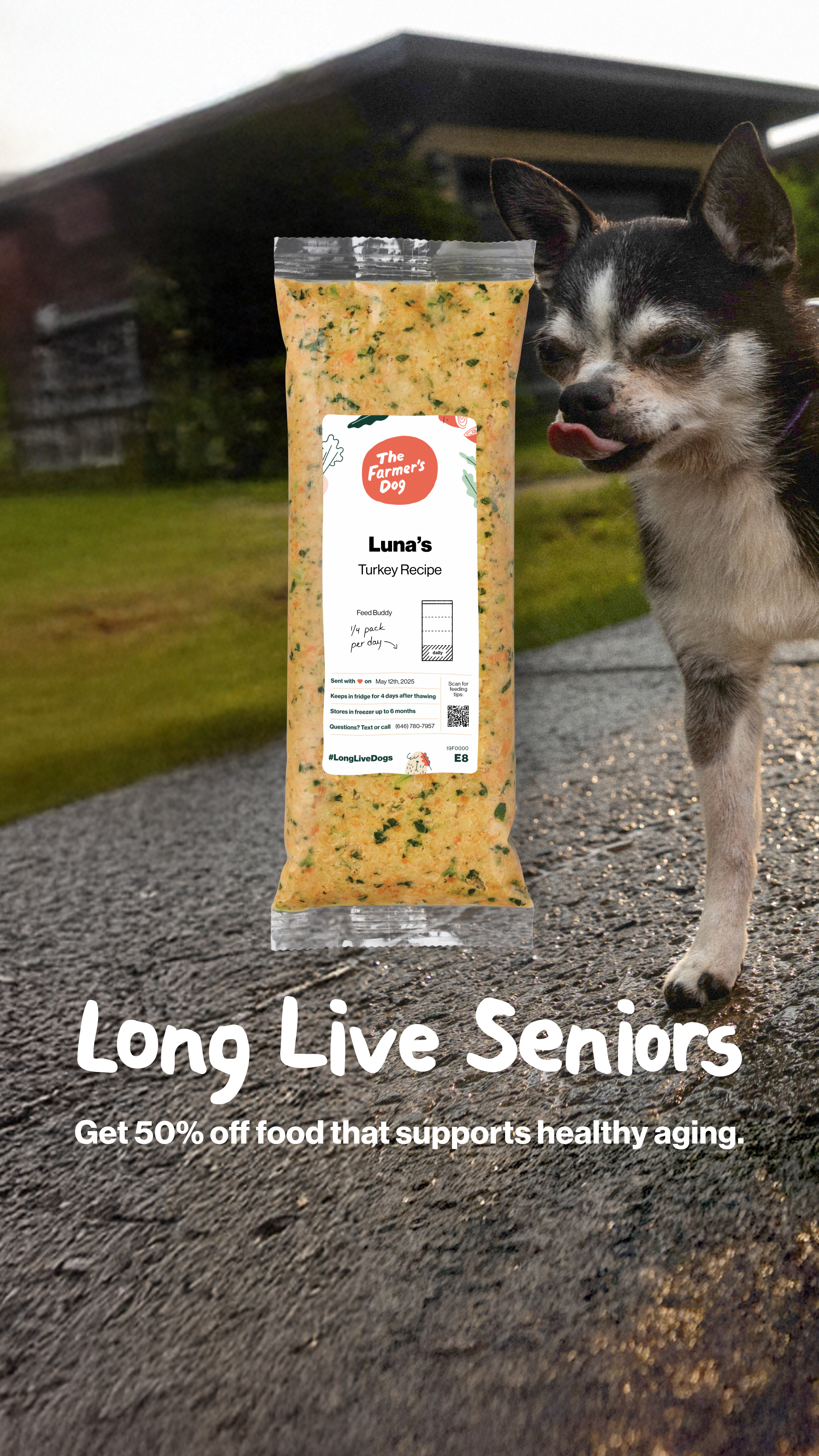 The Farmer's Dog Facebook ad