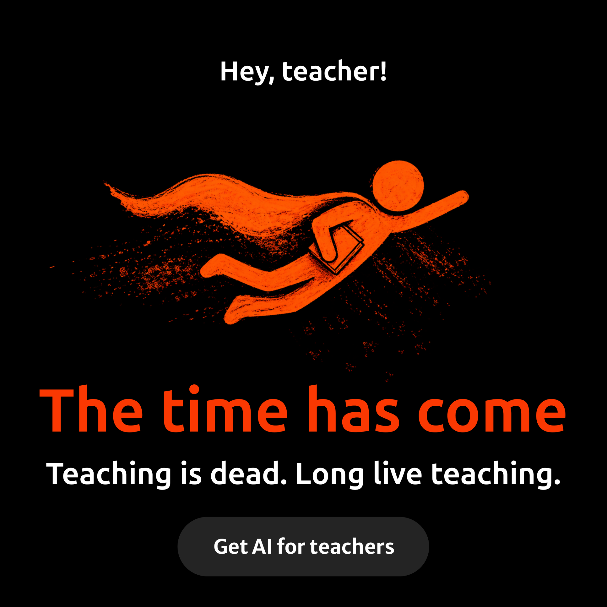 Teacher News Facebook ad