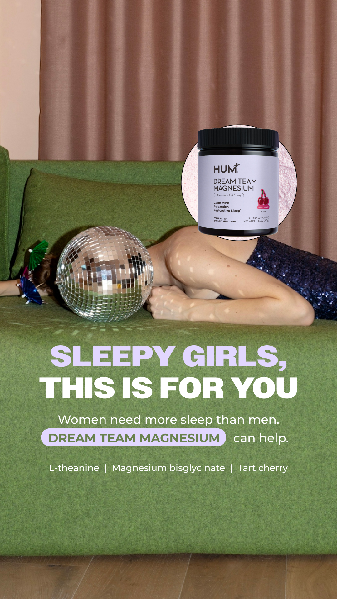 HUM Nutrition Facebook ad