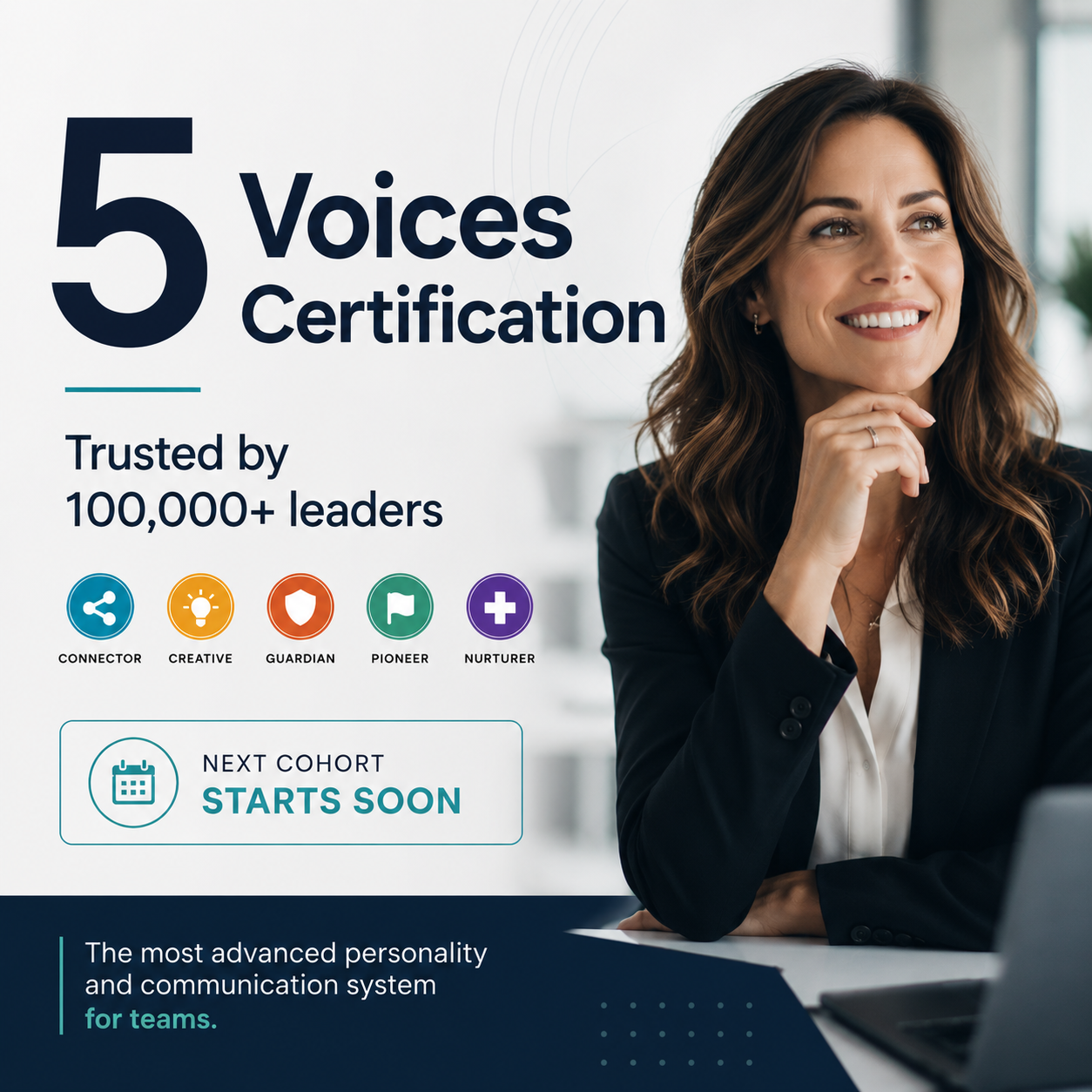 GiANT Worldwide Facebook ad: Watch FREE: 5 Voices Certification Overview