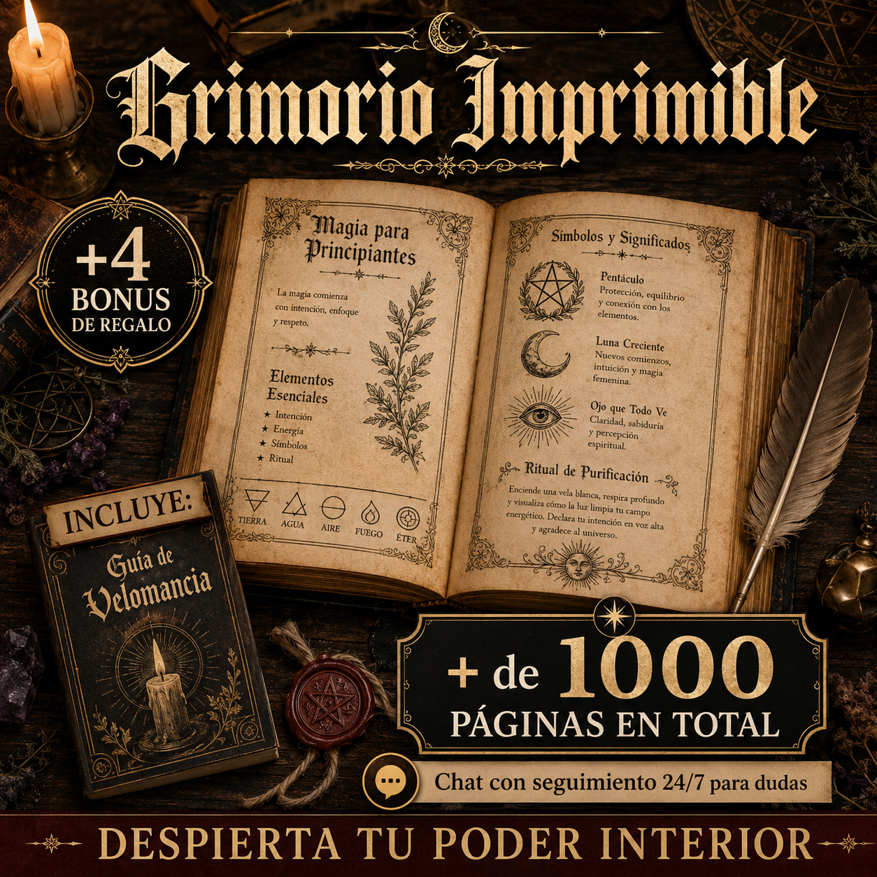 Magia en tus manos Facebook ad