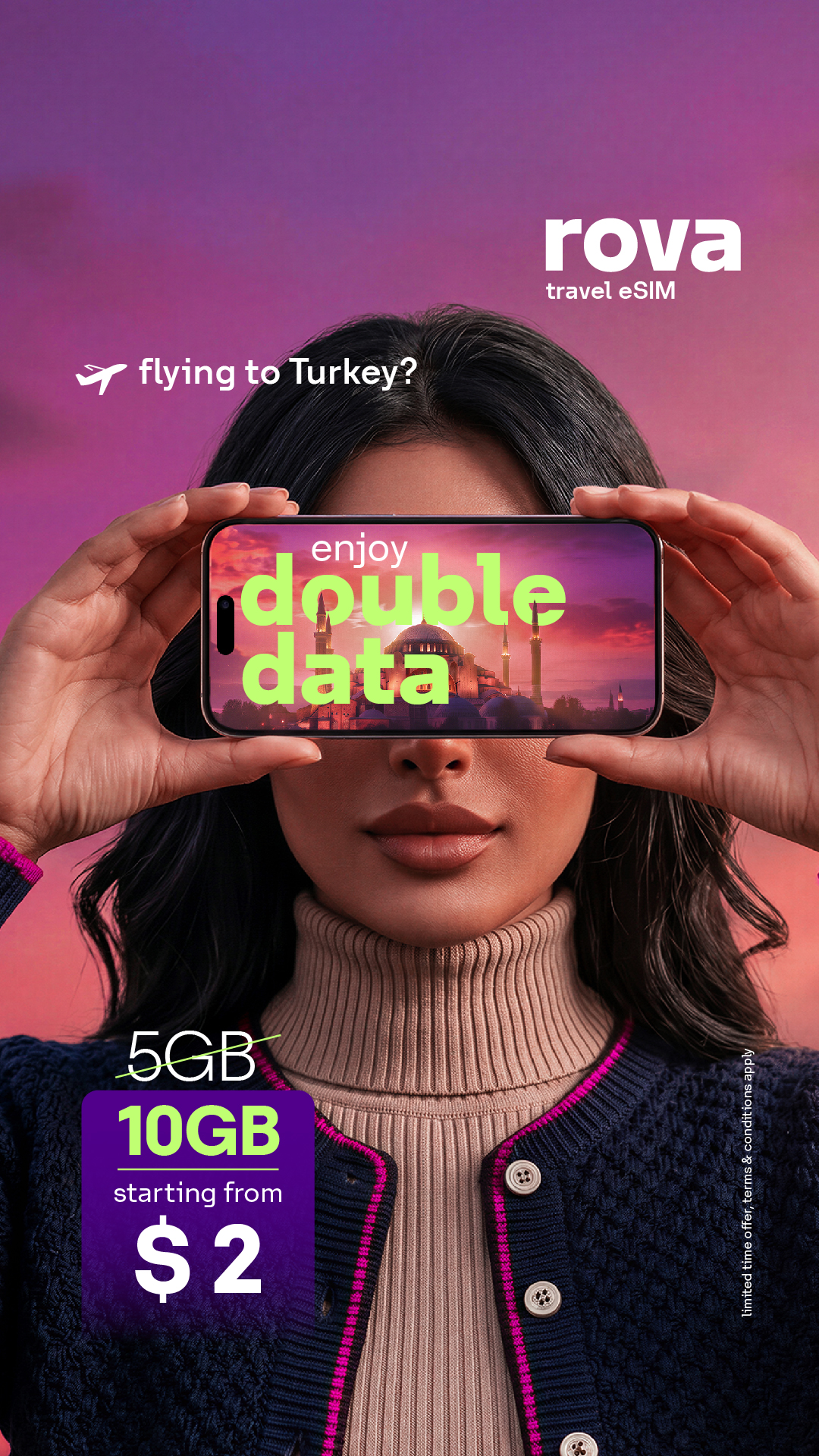 Rova-esim Facebook ad