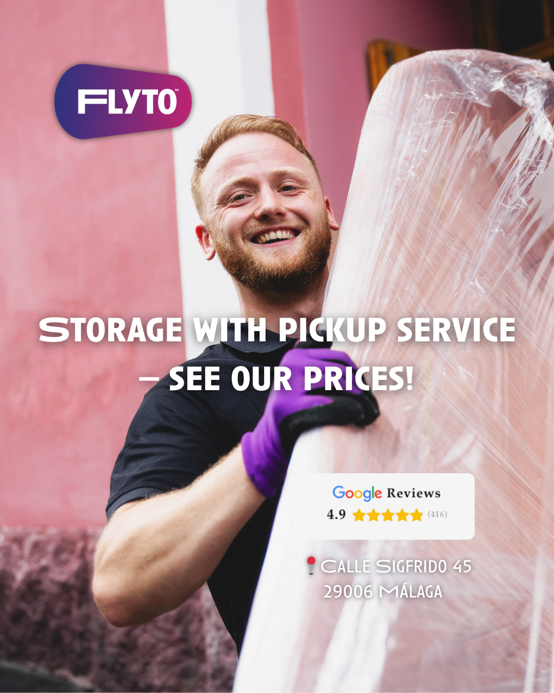 Flyto Moving Spain Facebook ad
