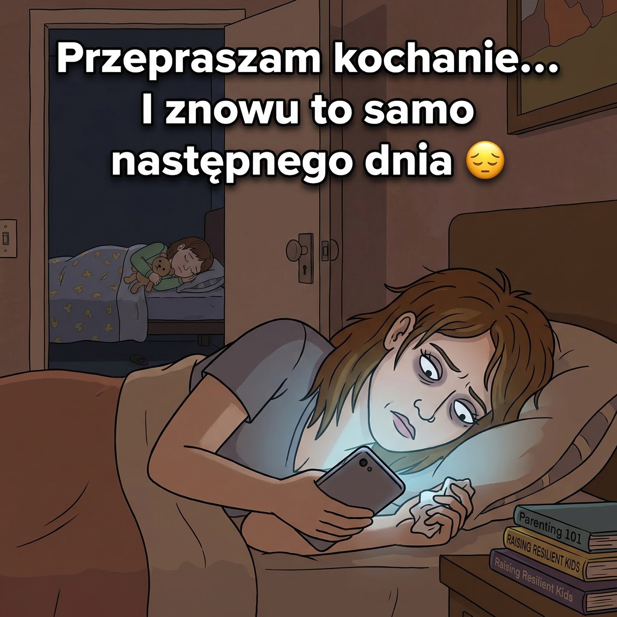 Między nami Facebook ad