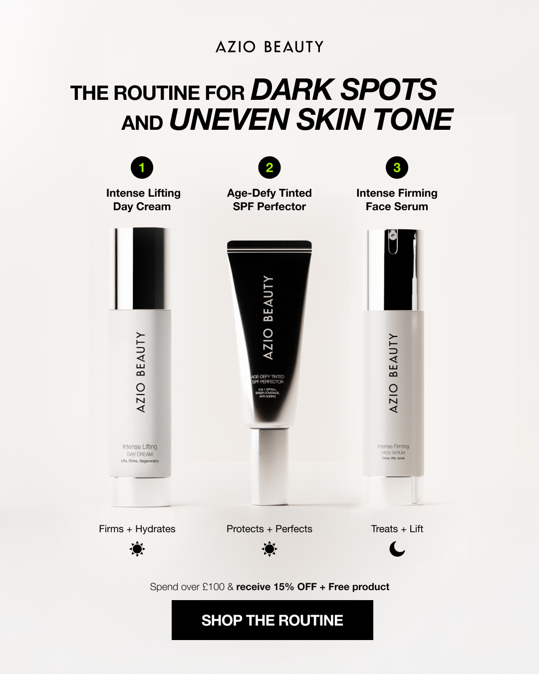 Azio Beauty Facebook ad