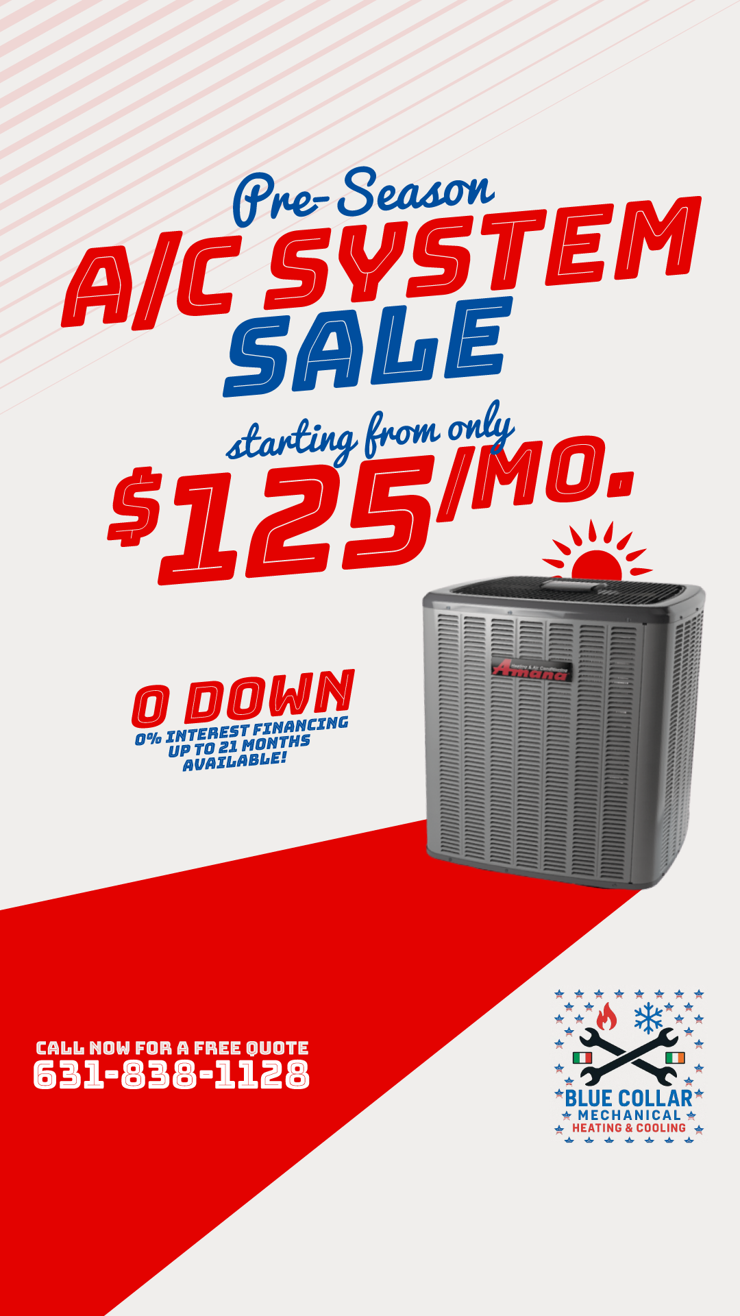 Blue Collar Mechanical Facebook ad
