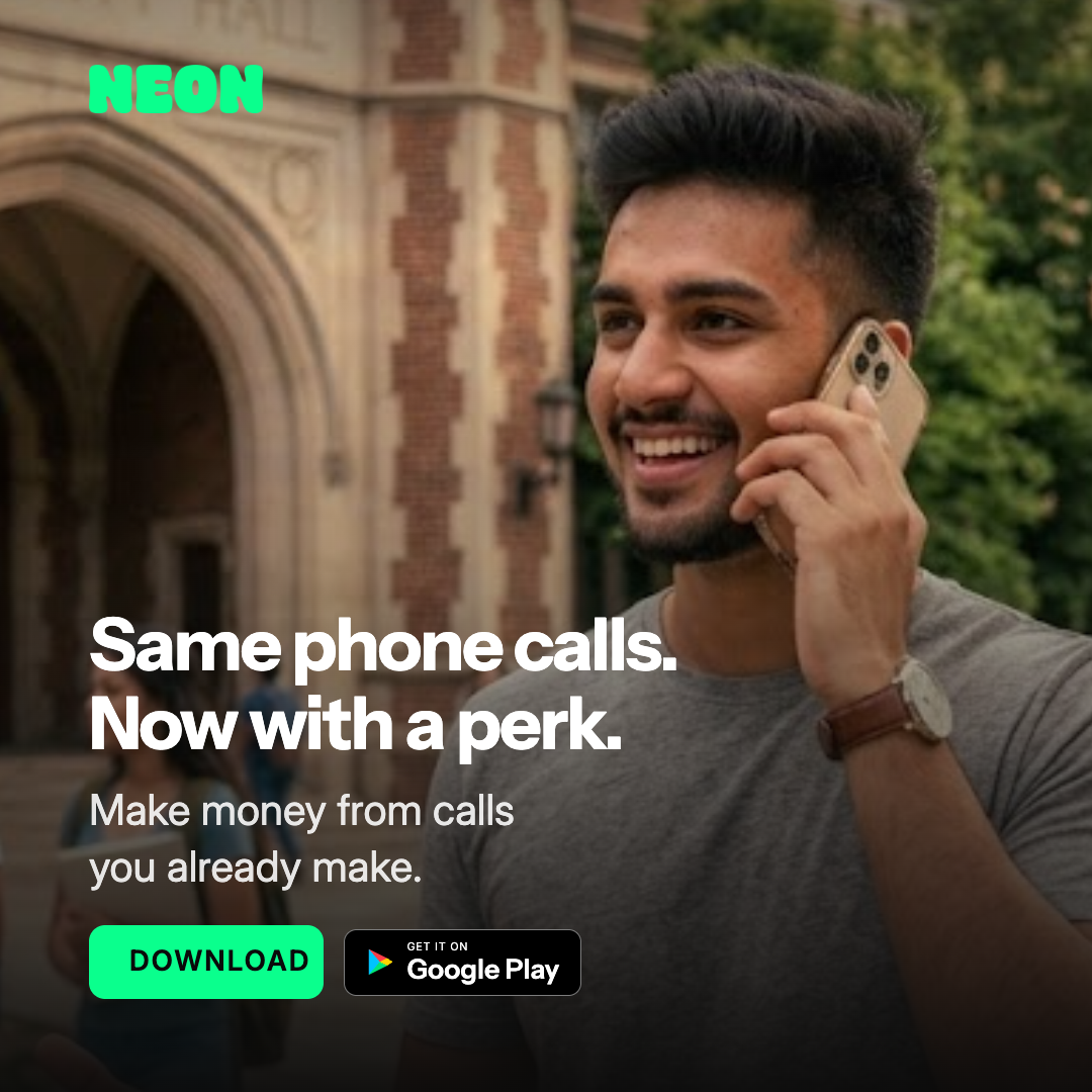 Neon Mobile Facebook ad