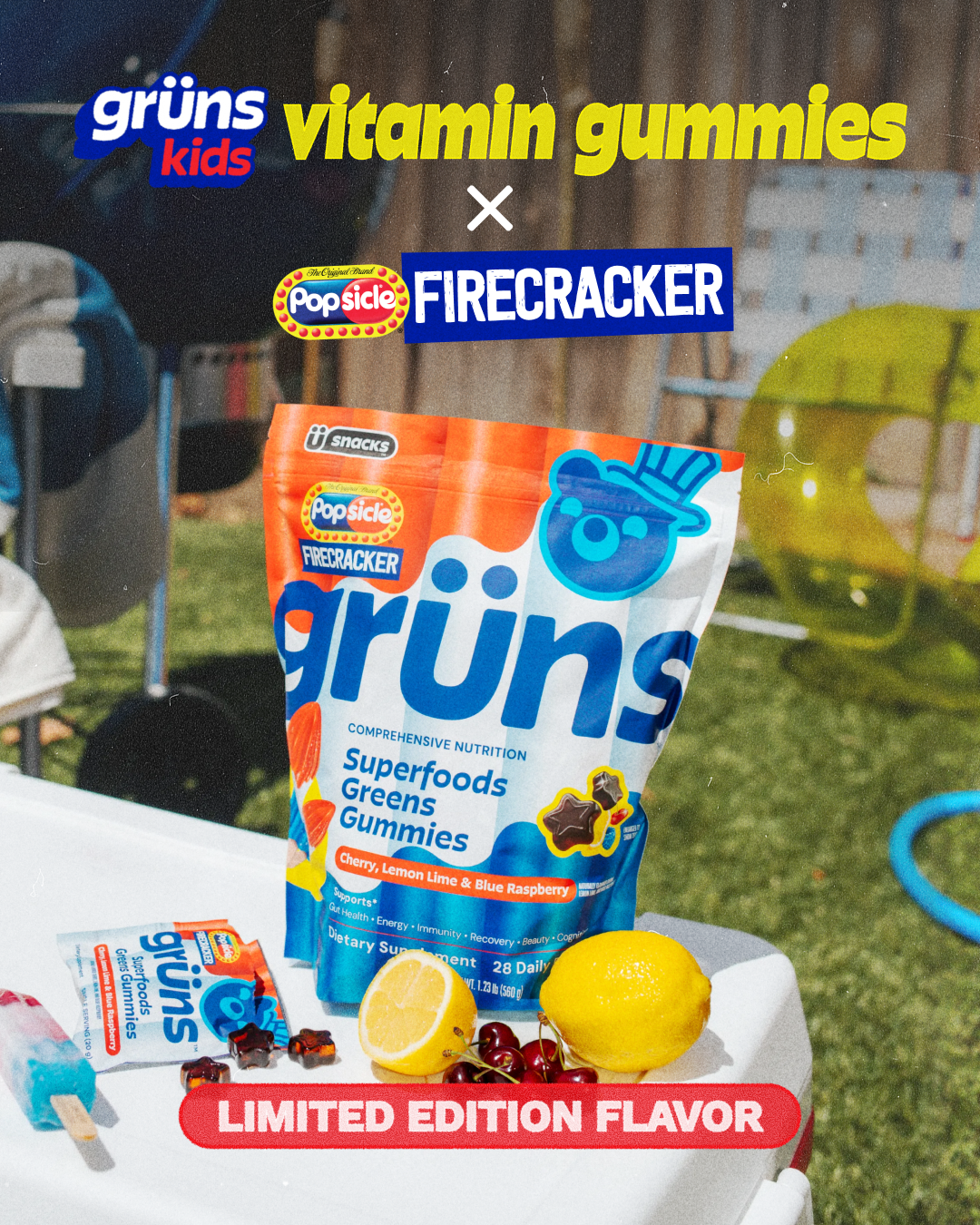 Grüns Kids Facebook ad