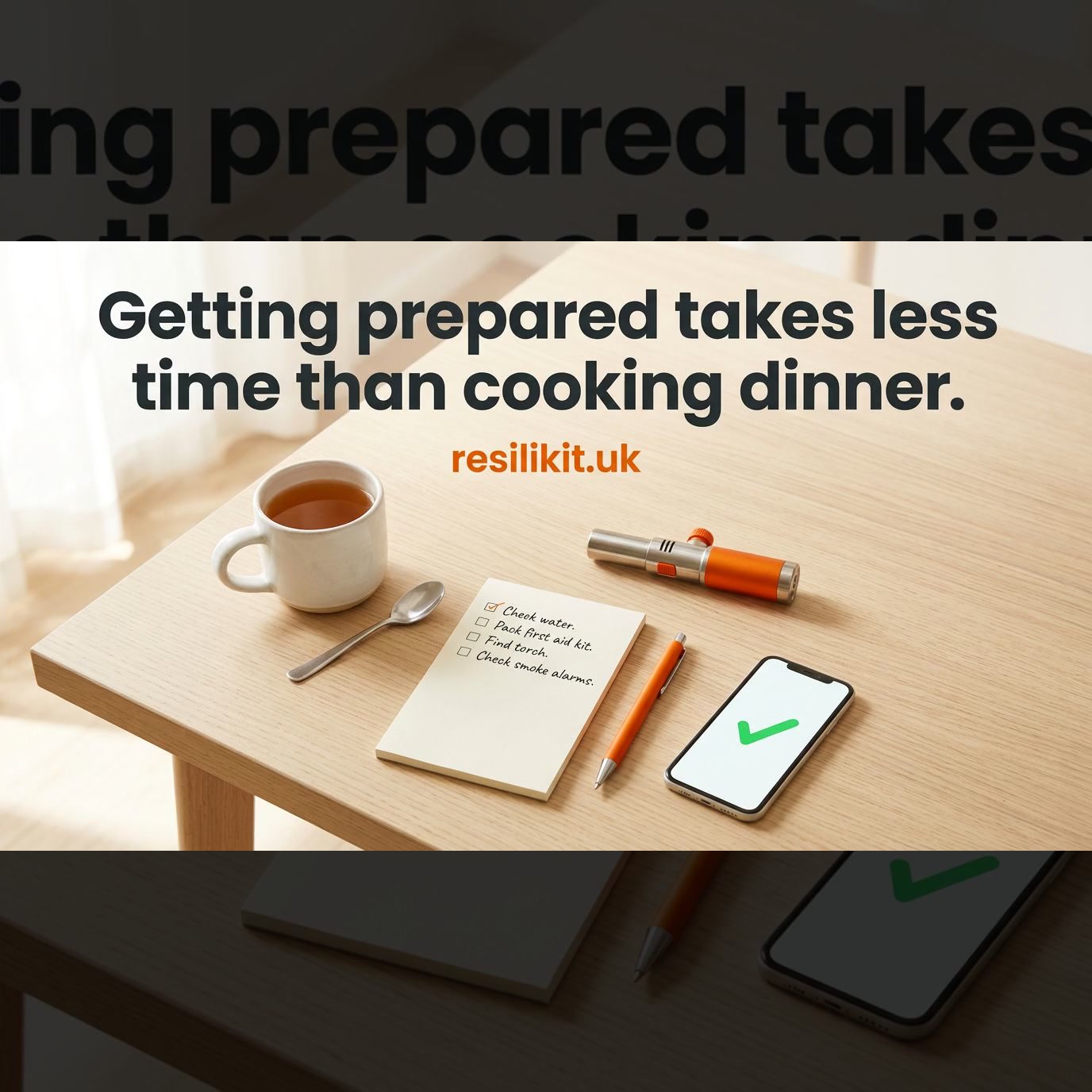 ResiliKit Facebook ad: ResiliKit, UK Household Emergency Planning