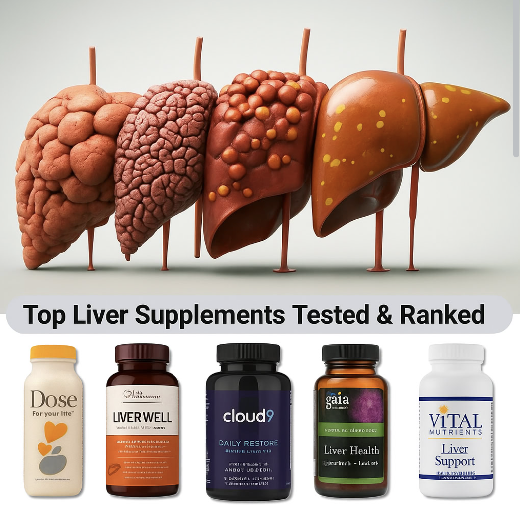 Smart Reviews Facebook ad: Top 5 Liver Supplements (That Actually Work)