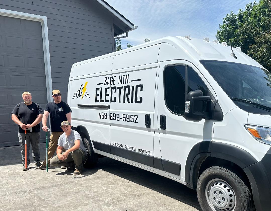 Sage Mtn Electric LLC Facebook ad: Bring light to your home or business with…