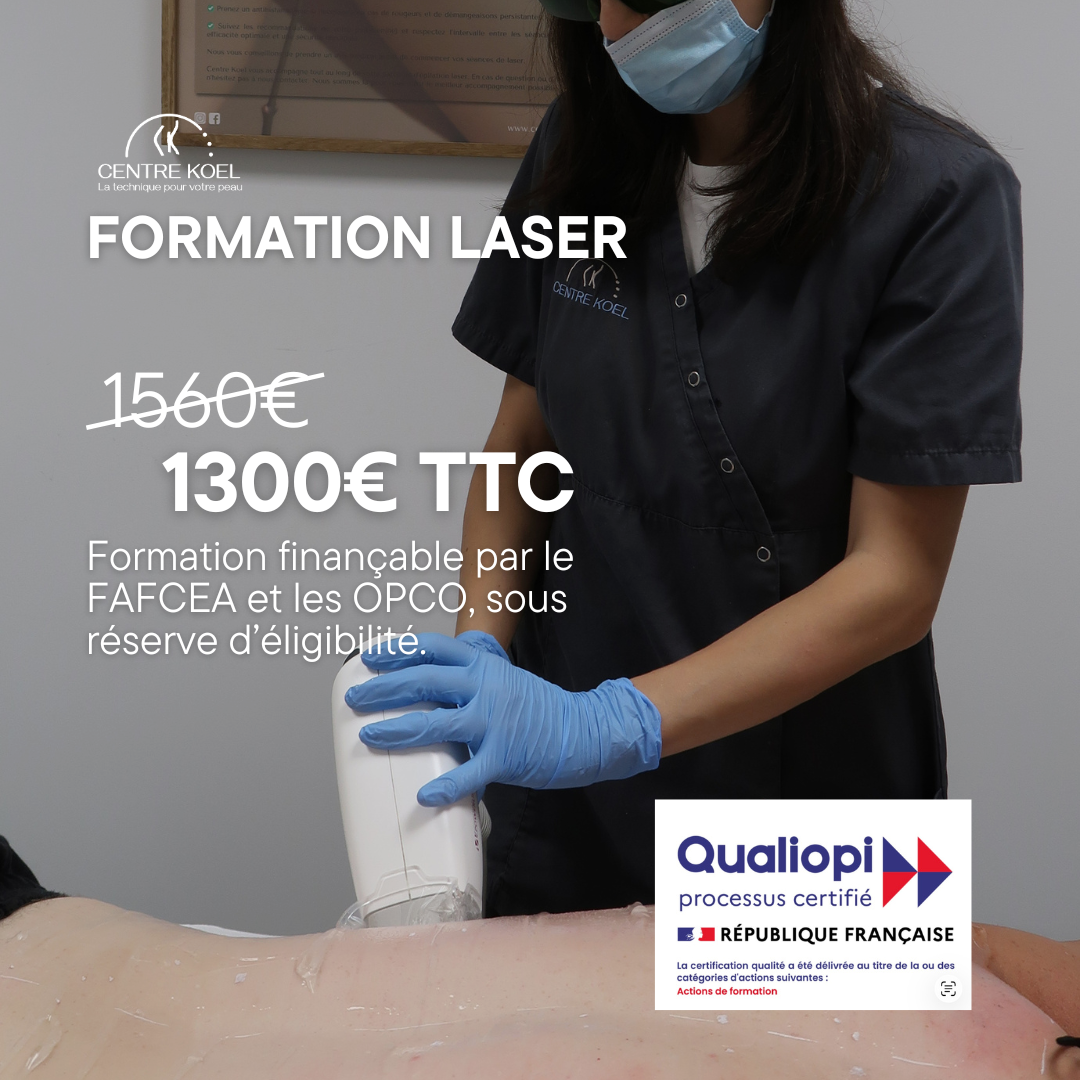 KOEL Formations Facebook ad: Formation Laser Obligatoire 2026