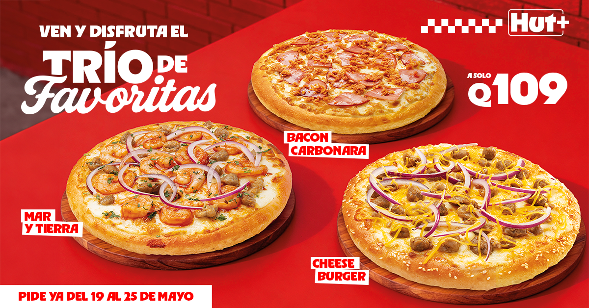 Pizza Hut Guatemala Facebook ad