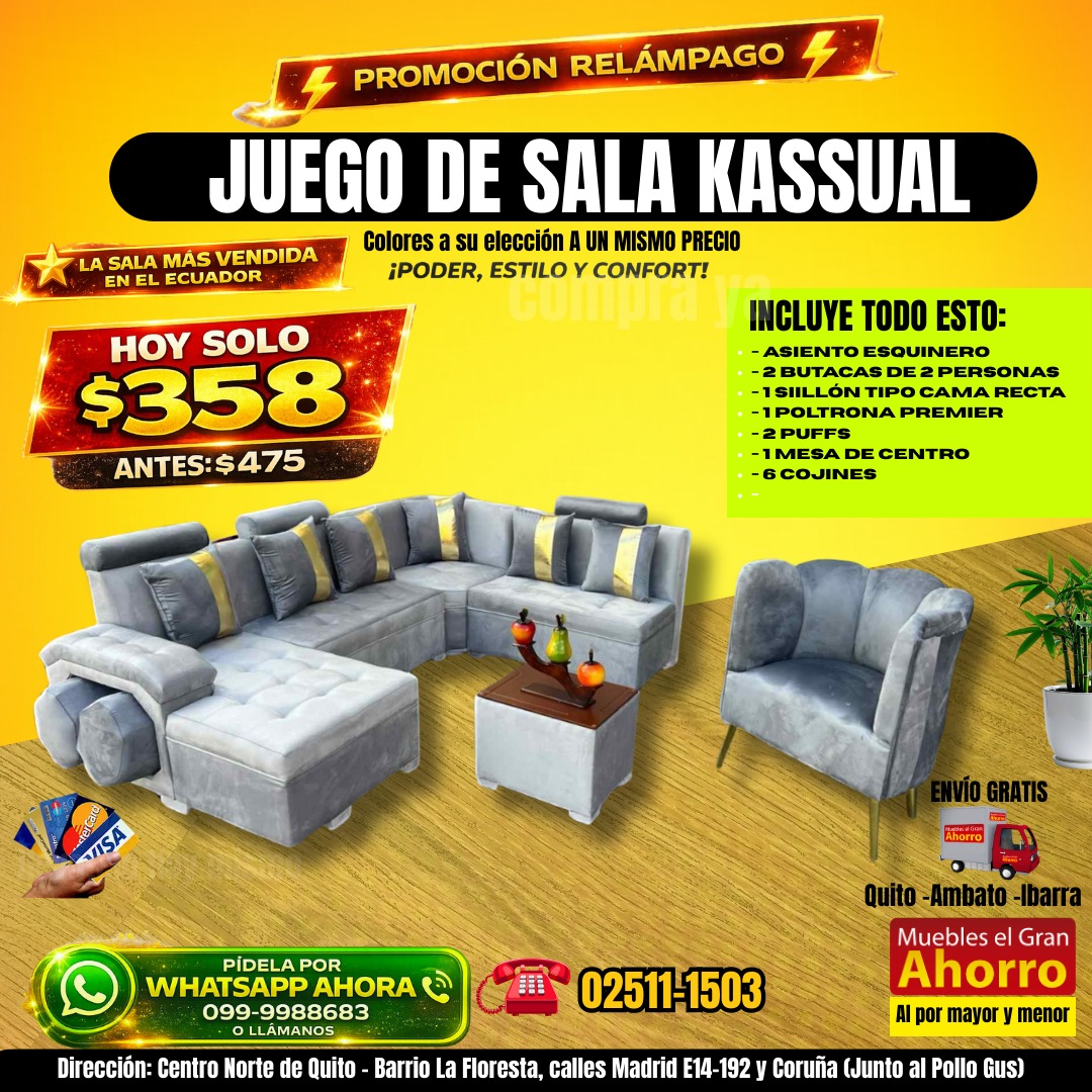 Muebles El Gran Ahorro Facebook ad: 𝐎𝐅𝐄𝐑𝐓𝐀 𝐅𝐋𝐀𝐒𝐇 - 𝐎𝐅𝐄𝐑𝐓𝐀 𝐅𝐋𝐀𝐒𝐇…