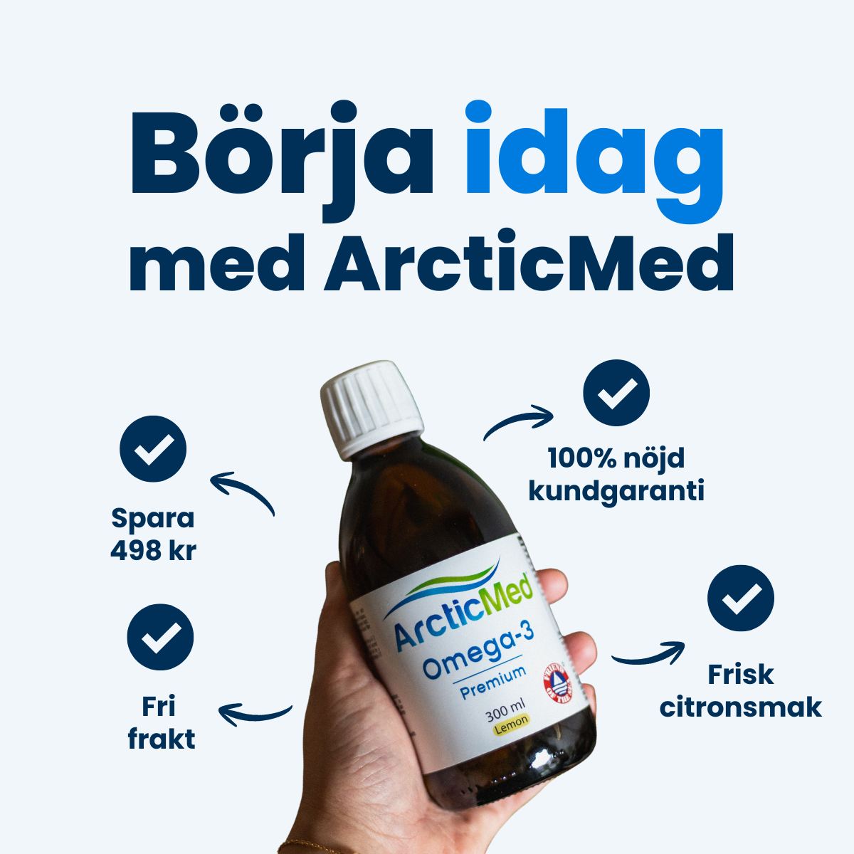 ArcticMed Omega-3 Facebook ad