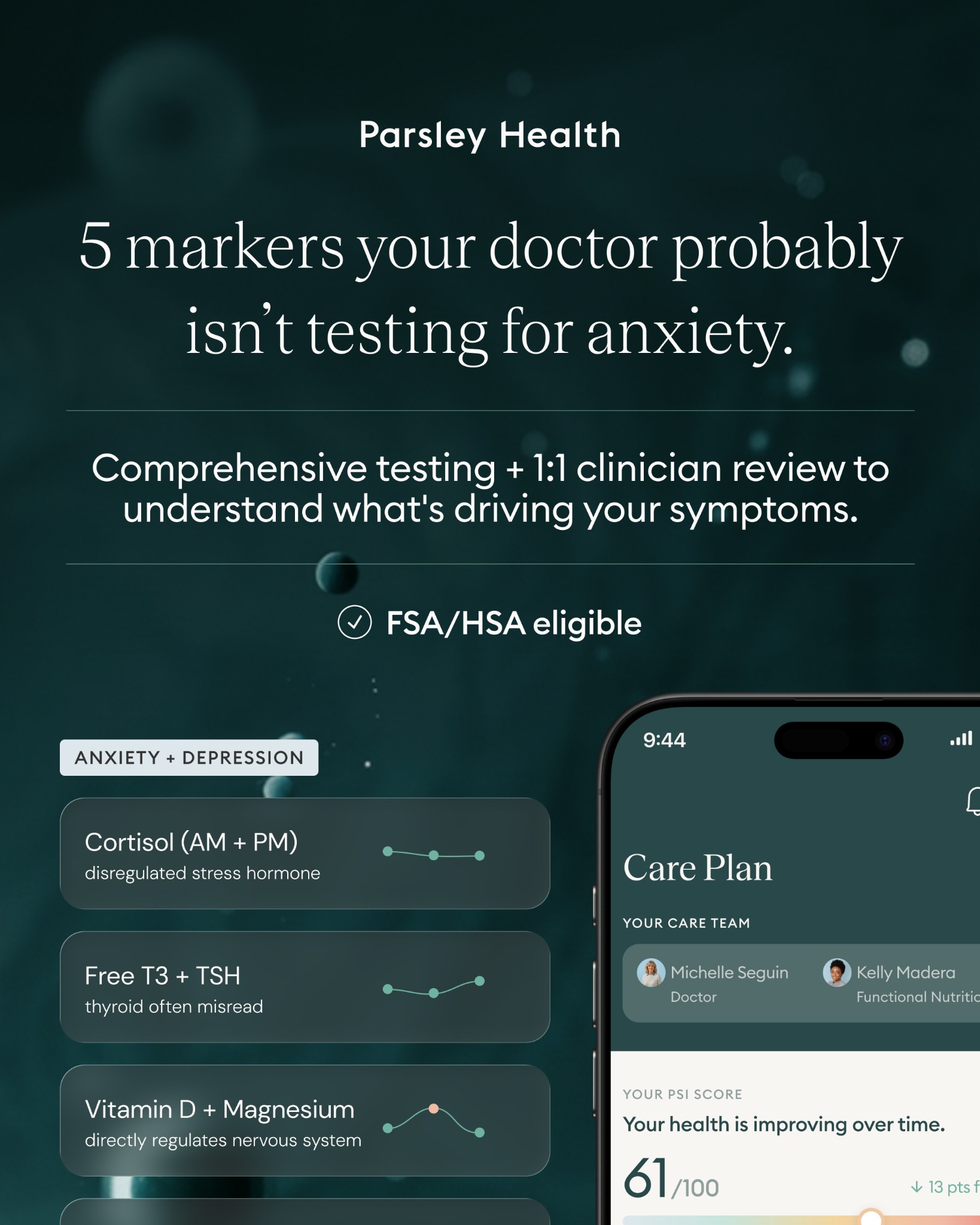 Parsley Health - Root Cause Medicine Facebook ad